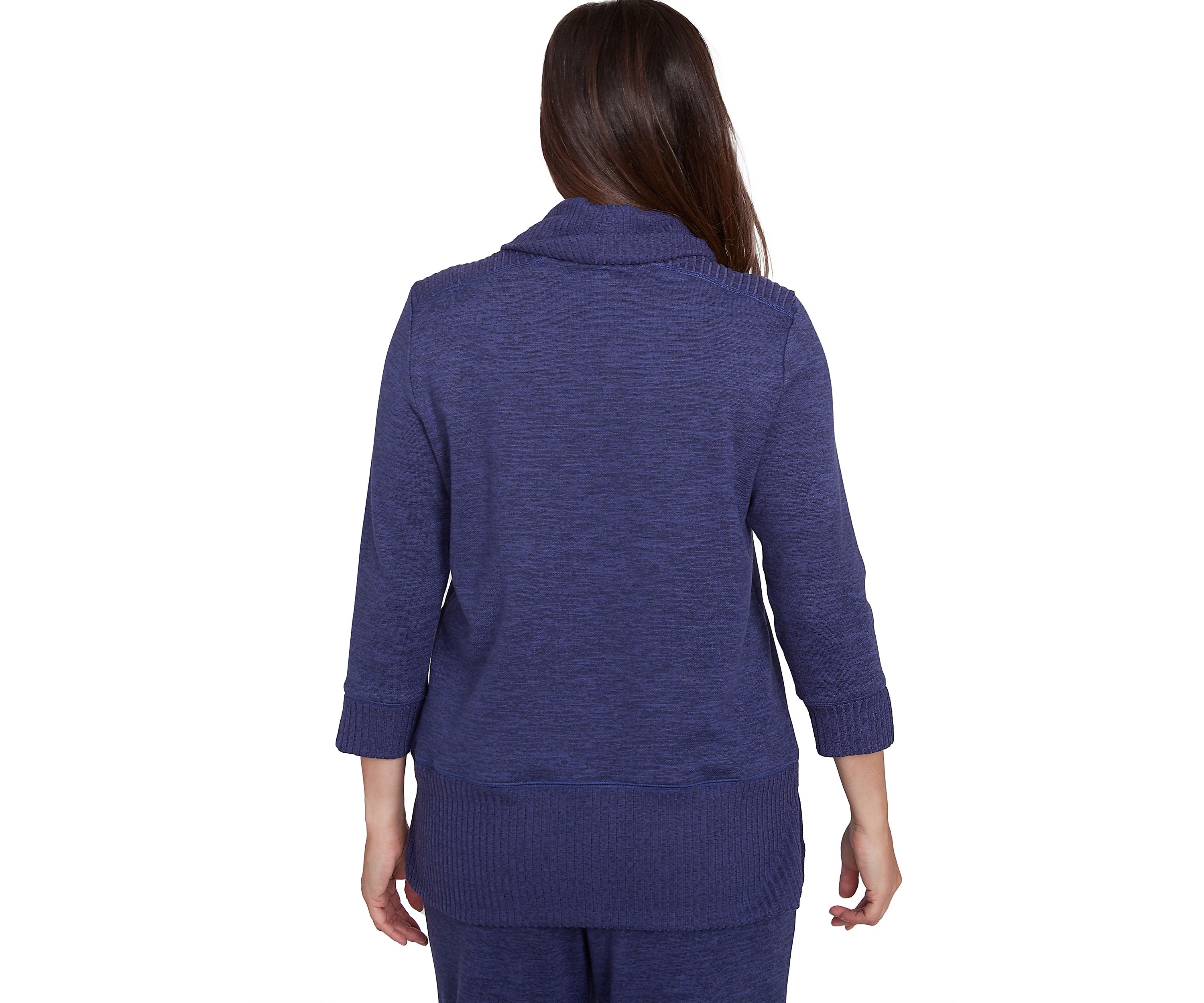 Womens French Quarter Spliced Rib Top