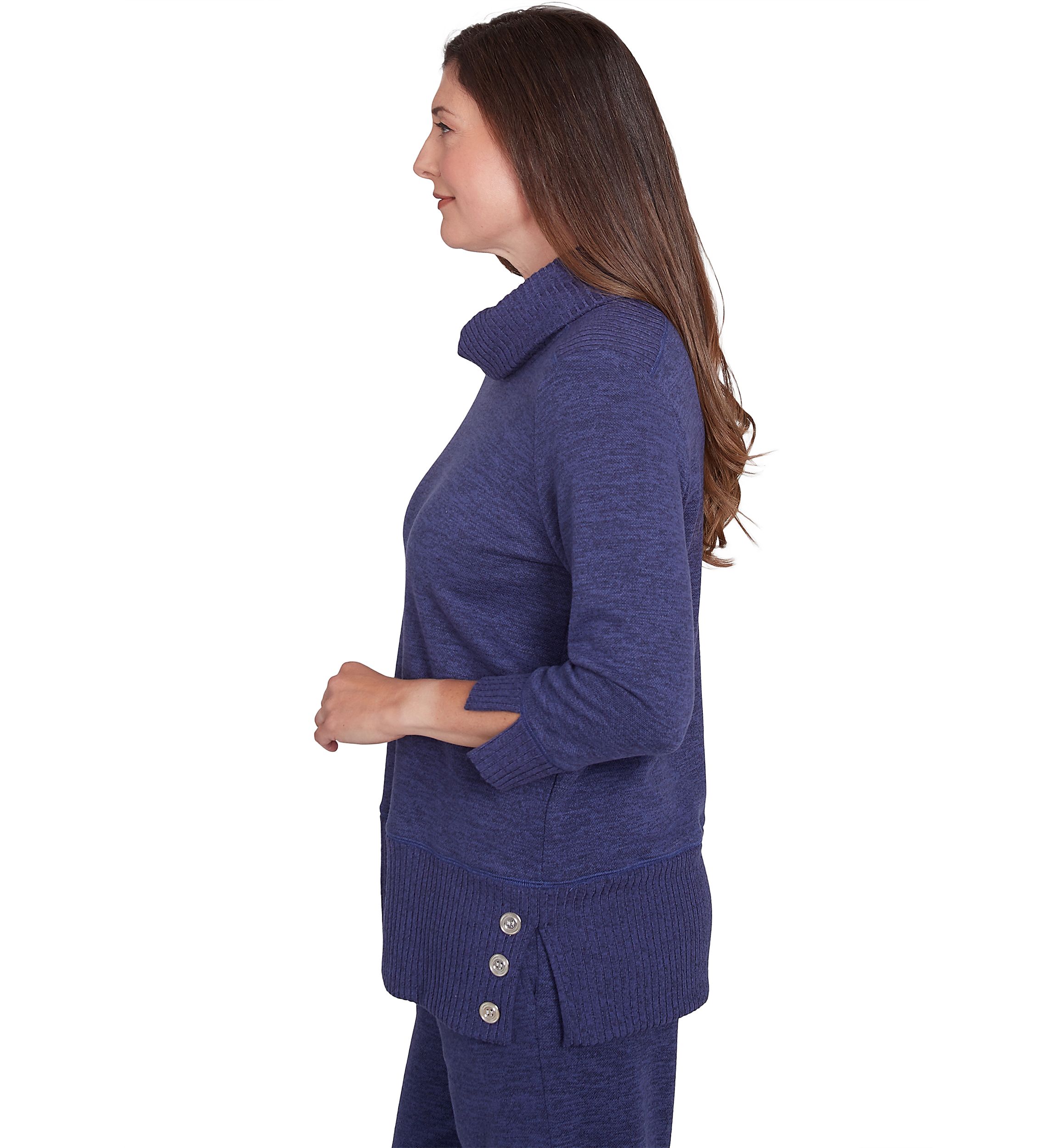 Womens French Quarter Spliced Rib Top