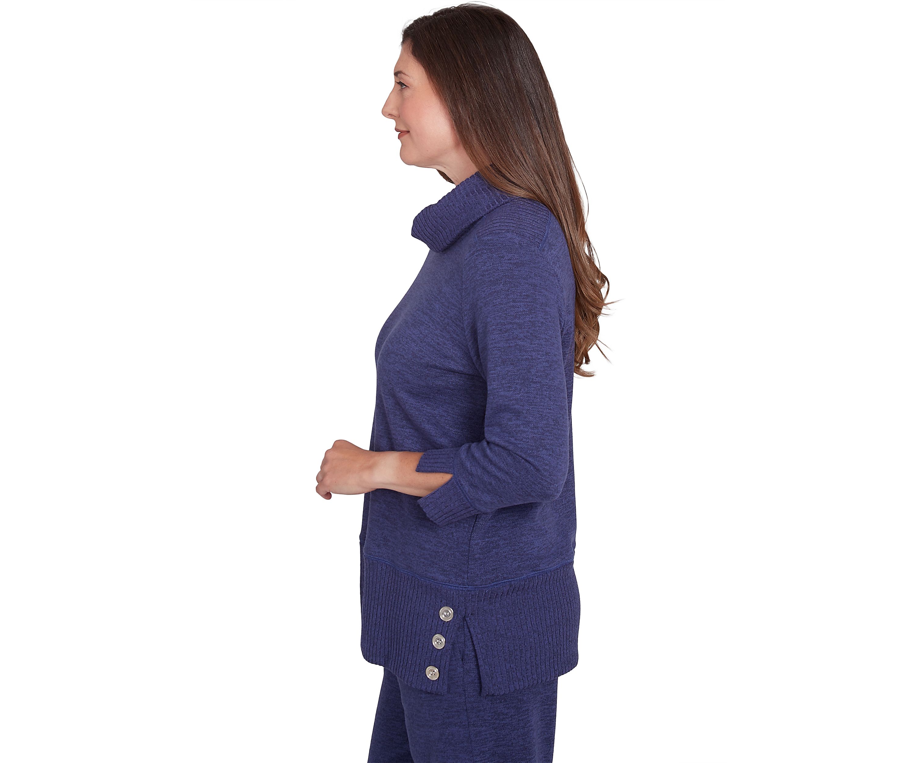 Womens French Quarter Spliced Rib Top