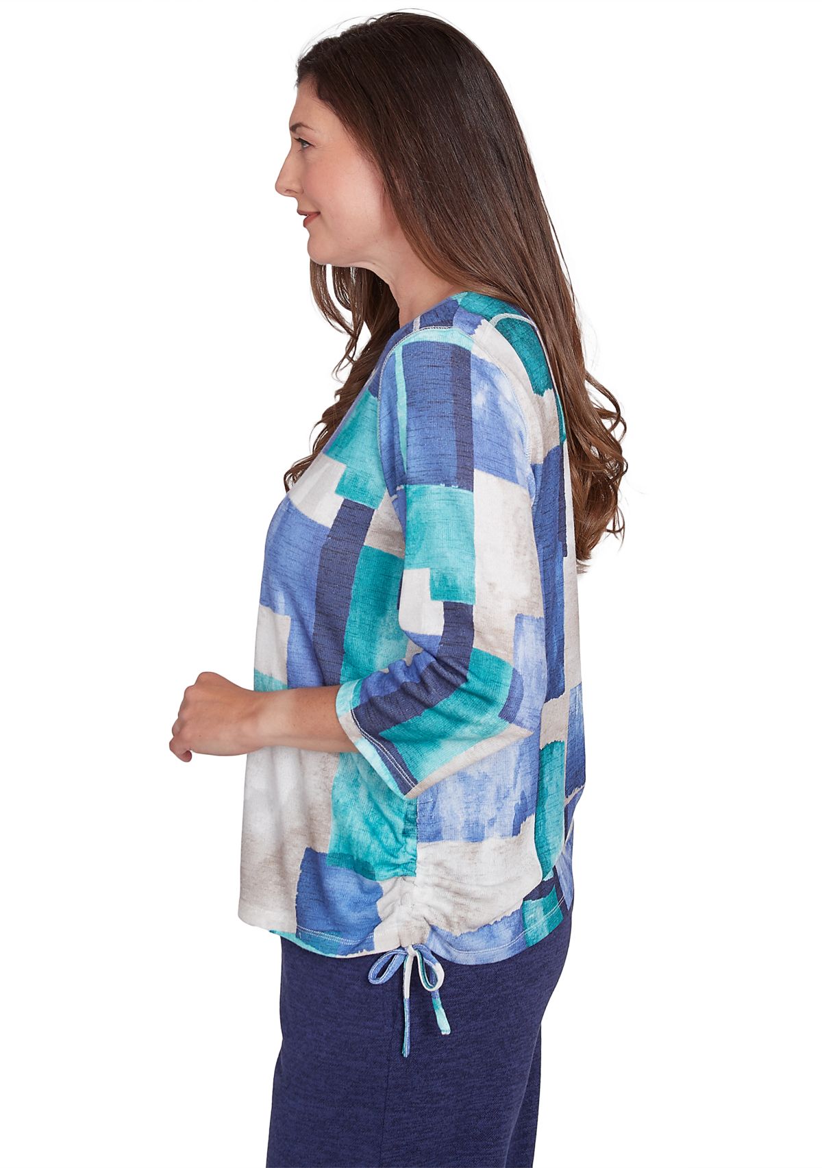 Womens French Quarter Boxes T-Shirt