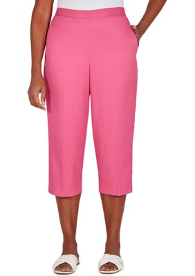 Women's Pull-On Tech Capri With Hem Detail