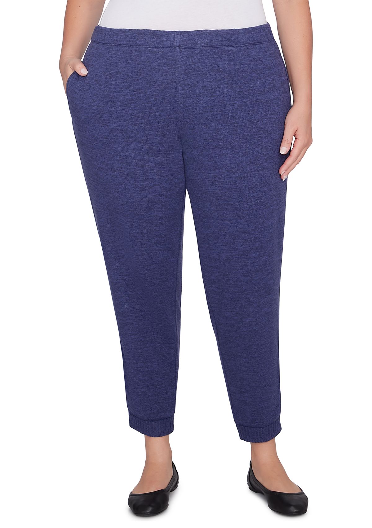 Plus Size French Quarter Jogger Pants