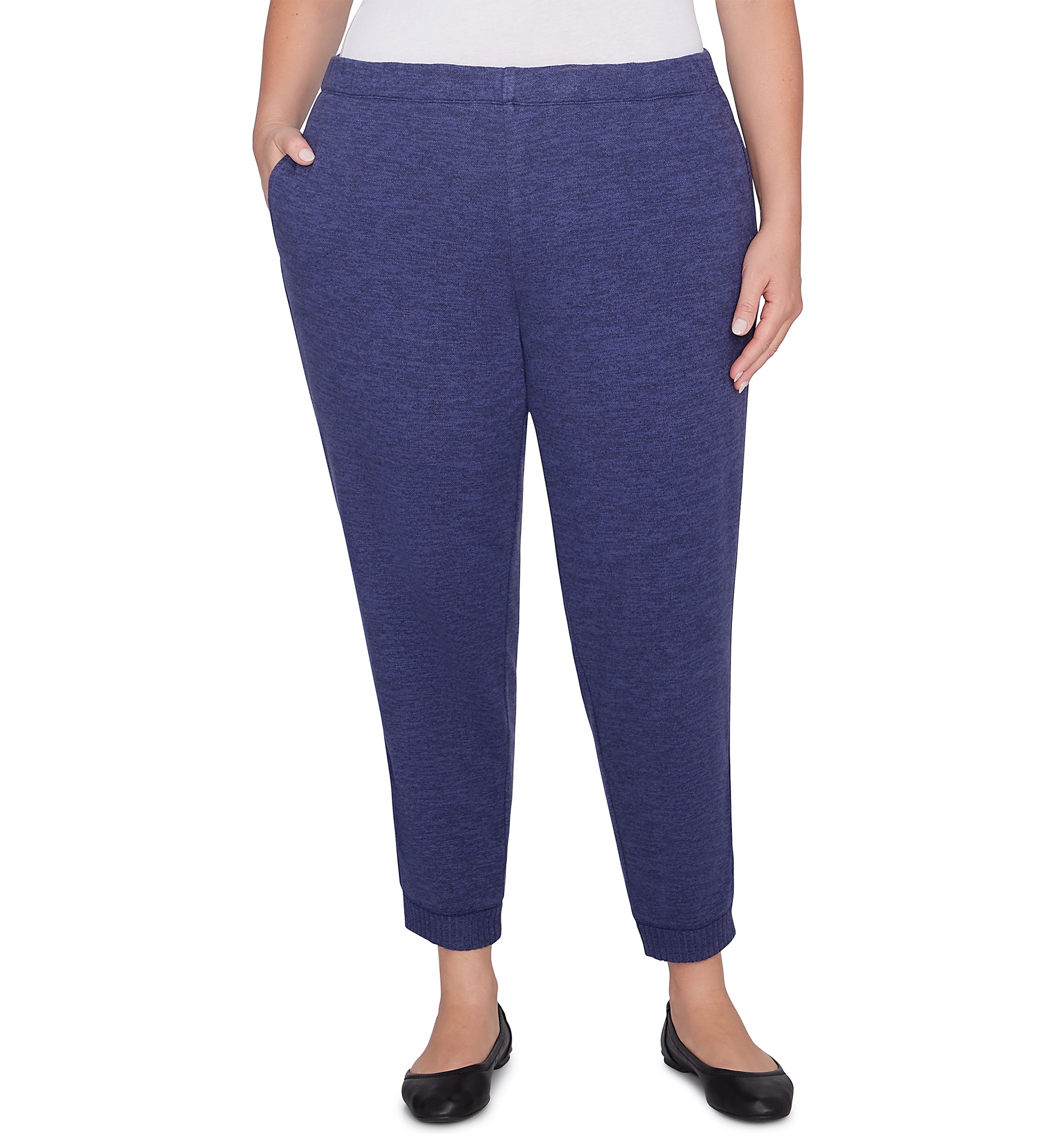 Plus Size French Quarter Jogger Pants