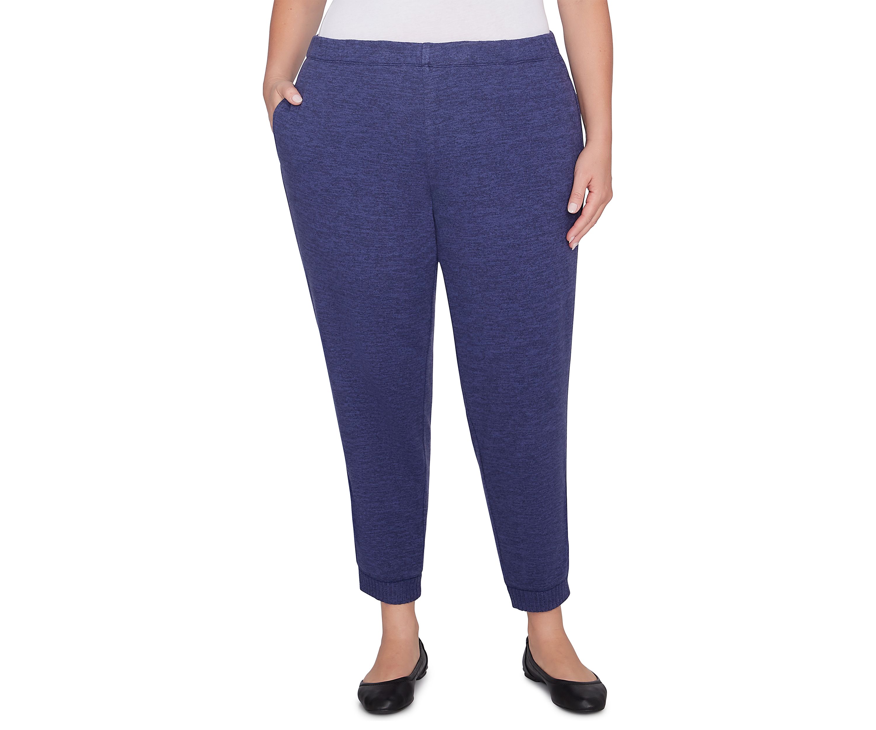 Plus Size French Quarter Jogger Pants