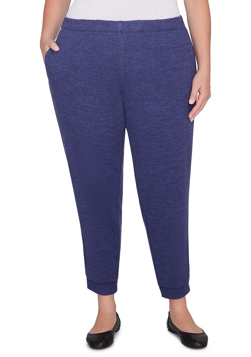 Plus Size French Quarter Jogger Pants