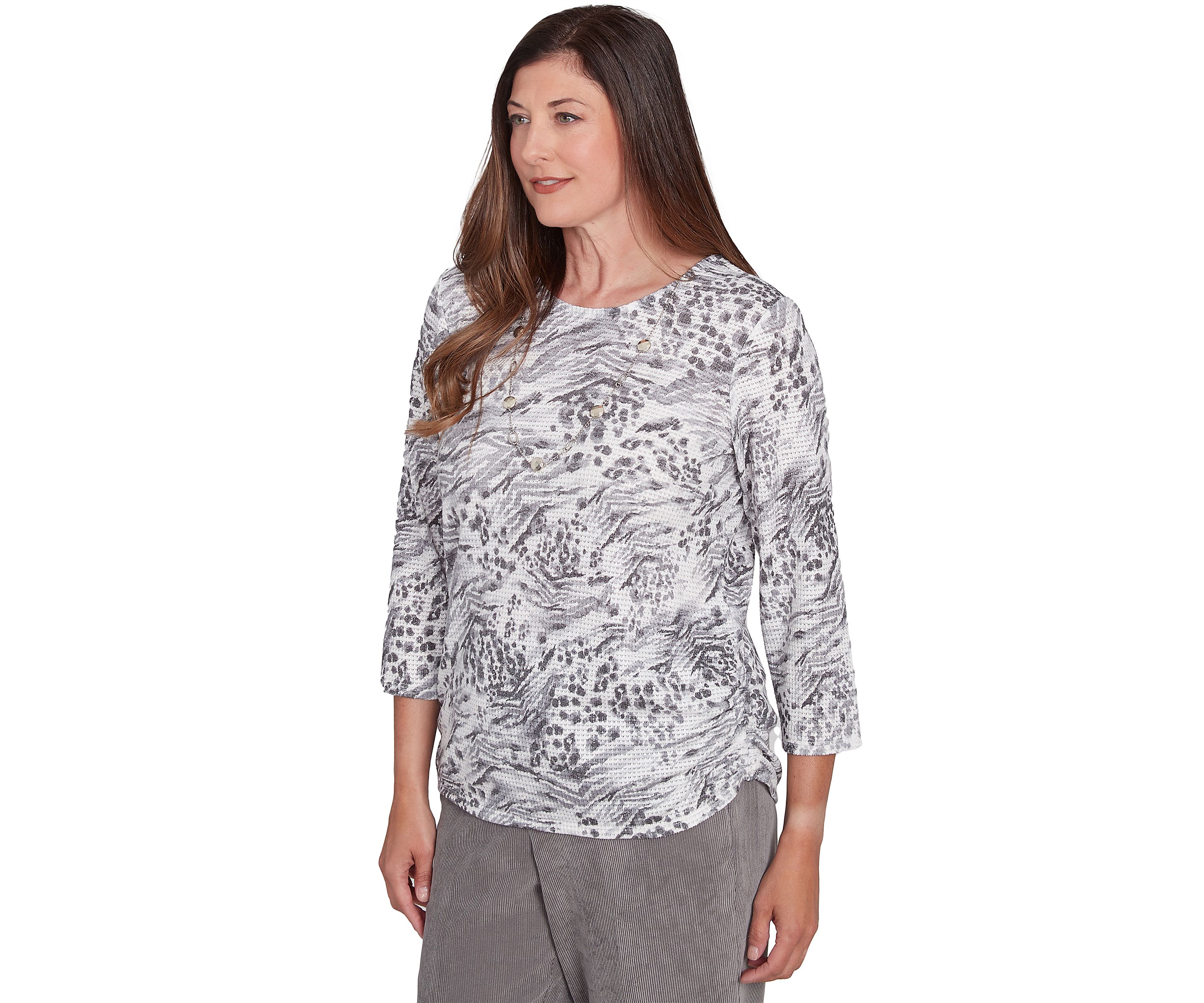 Womens Copenhagen Monotone Animal Top