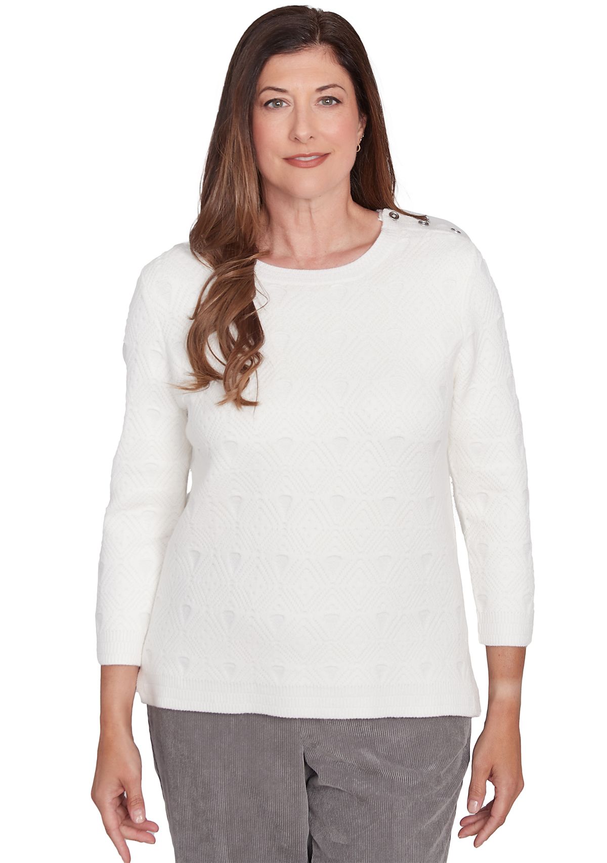 Womens Copenhagen Cable Texture Sweater