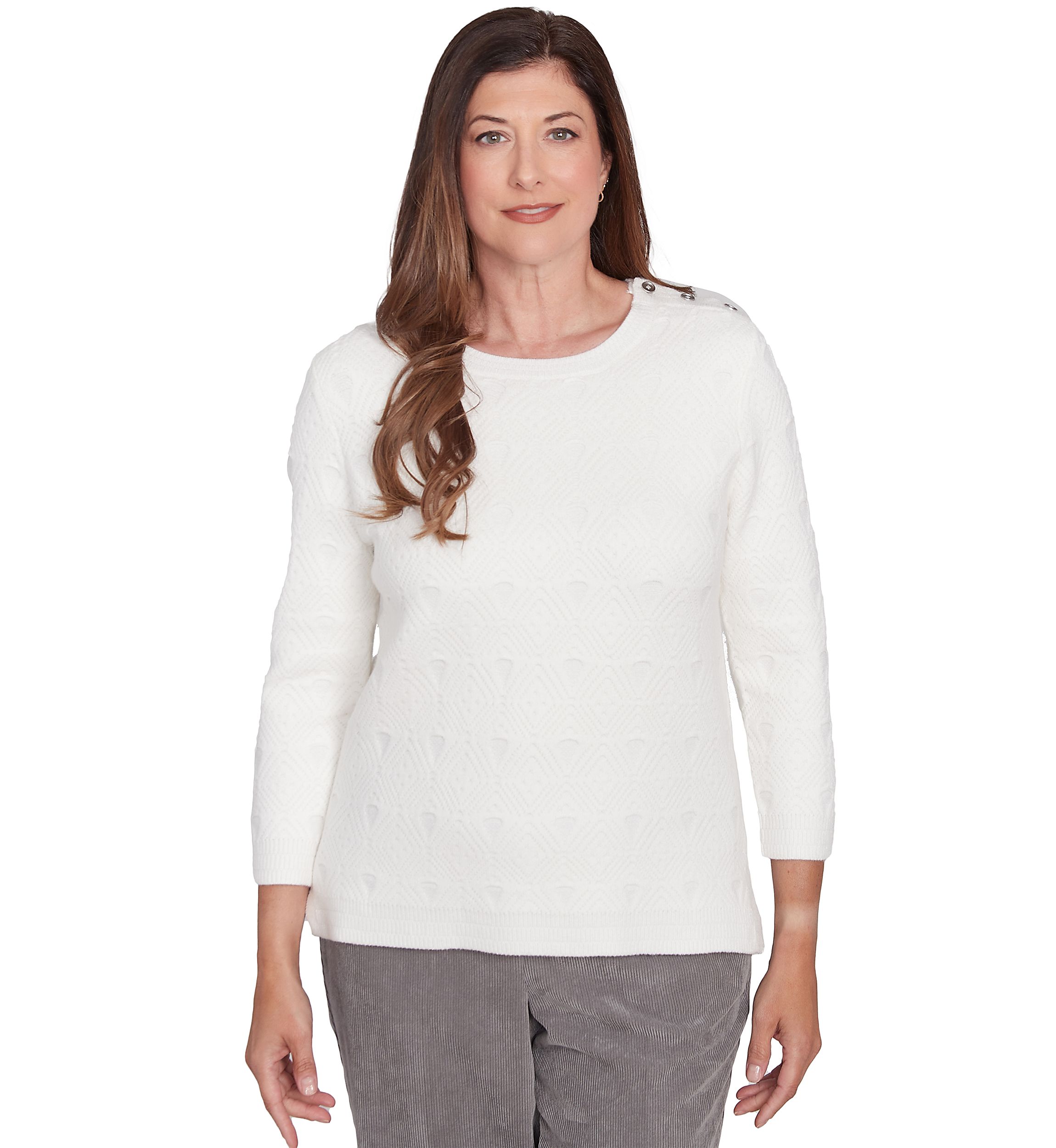 Womens Copenhagen Cable Texture Sweater