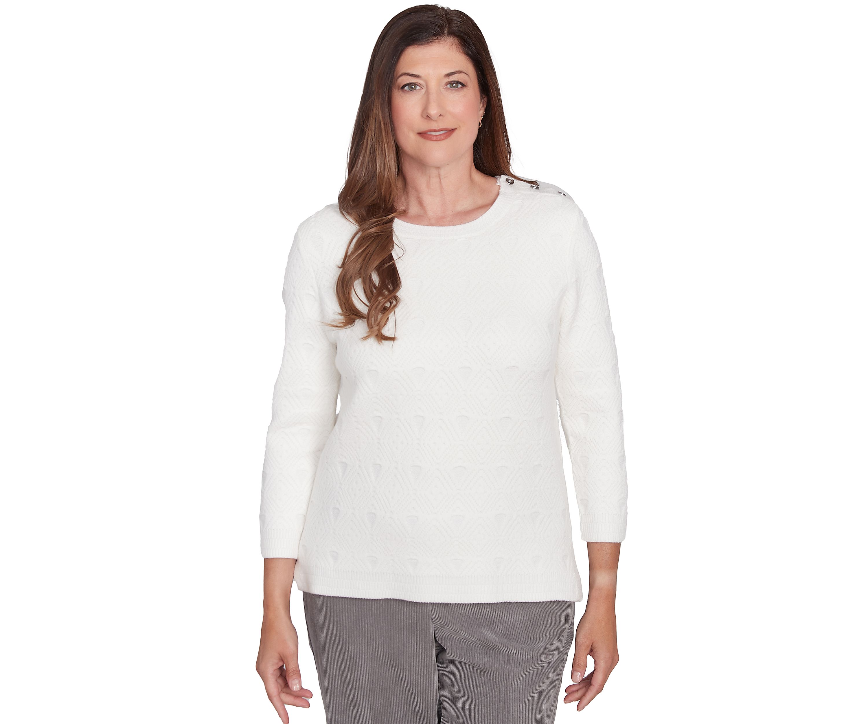 Womens Copenhagen Cable Texture Sweater