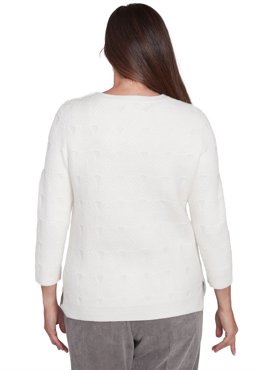Womens Copenhagen Cable Texture Sweater