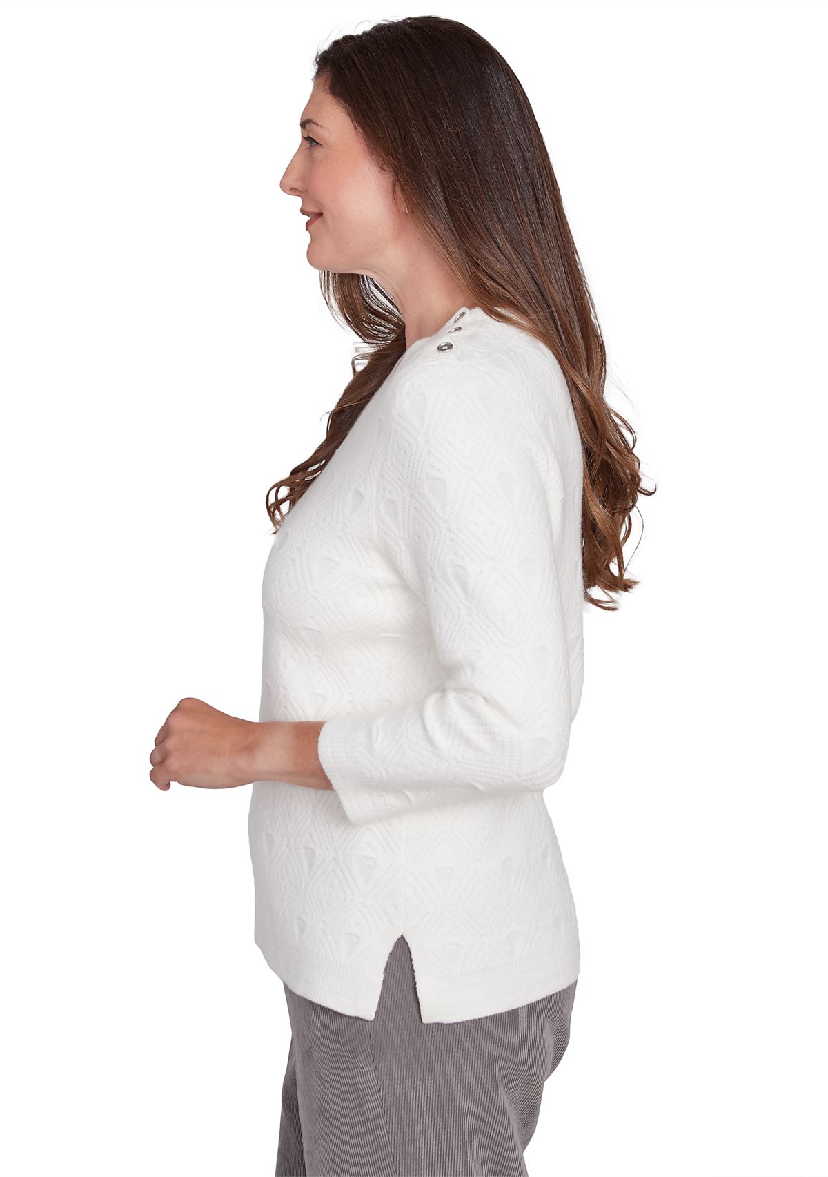 Womens Copenhagen Cable Texture Sweater