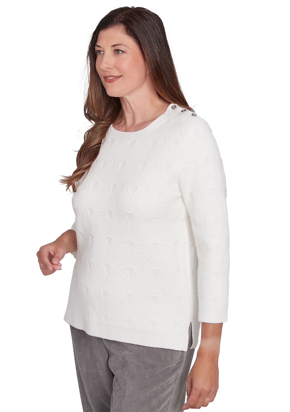 Womens Copenhagen Cable Texture Sweater