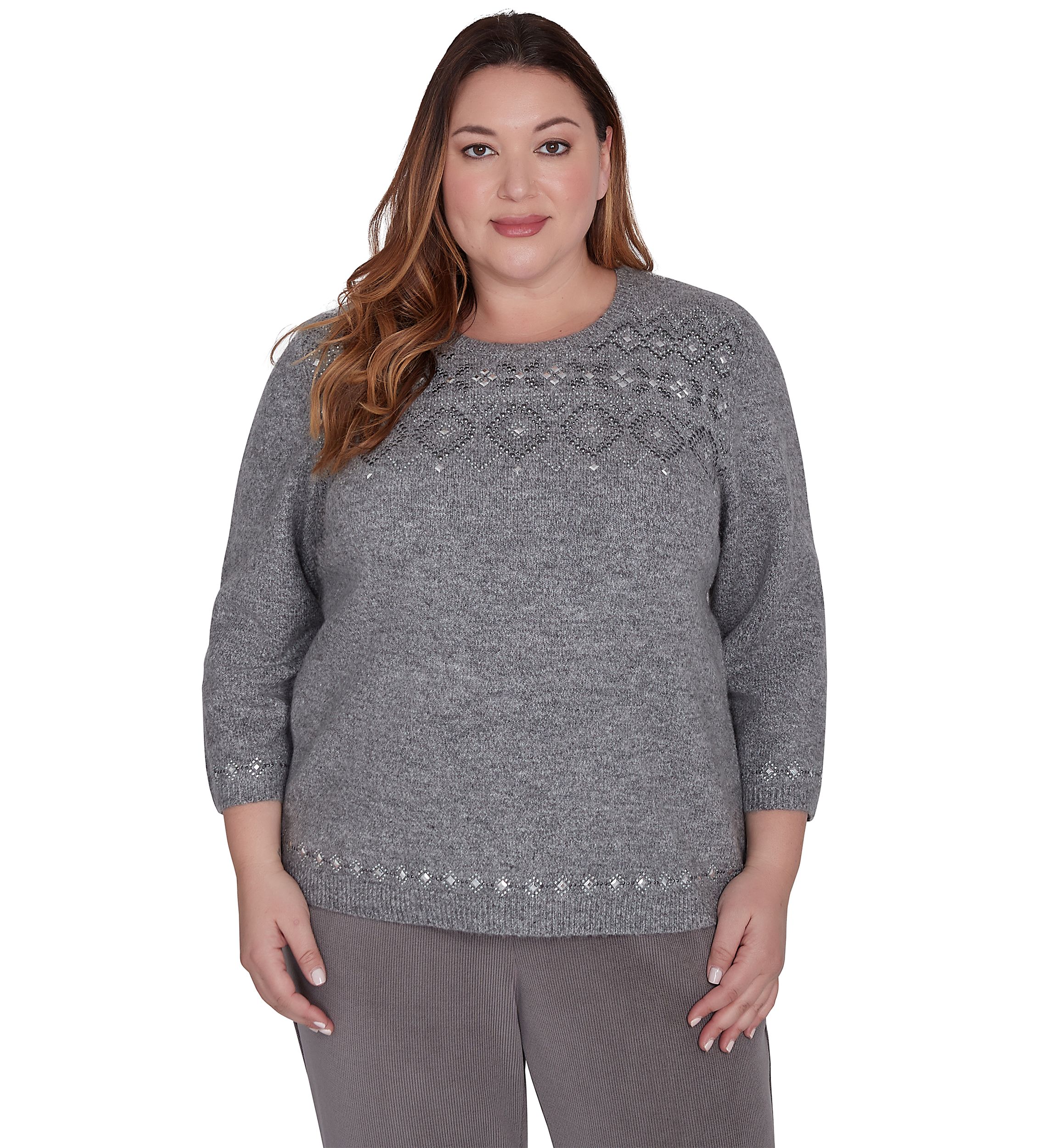 Plus Size Copenhagen Fairisle Heat Set