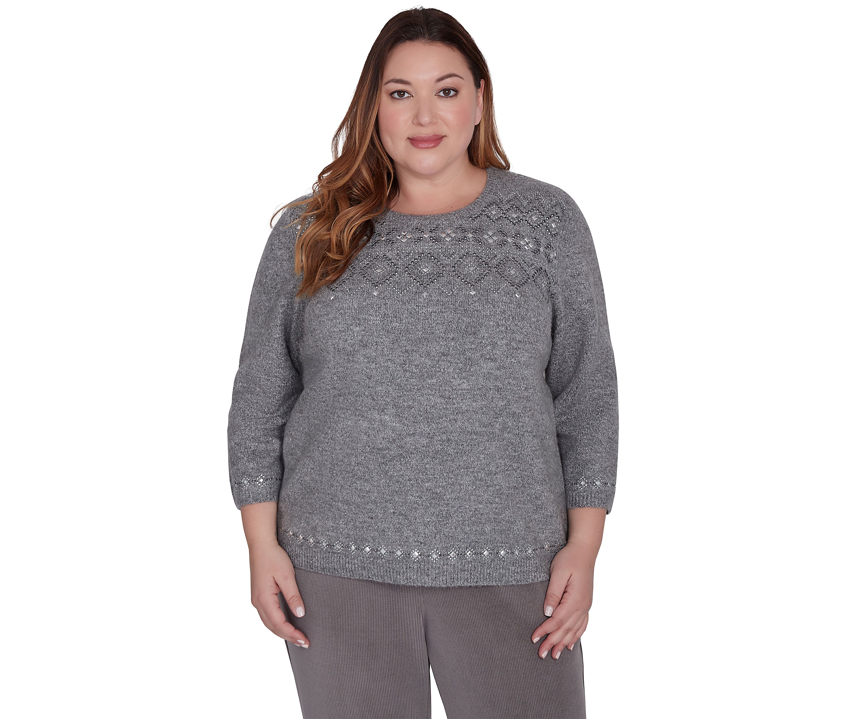 Plus Size Copenhagen Fairisle Heat Set
