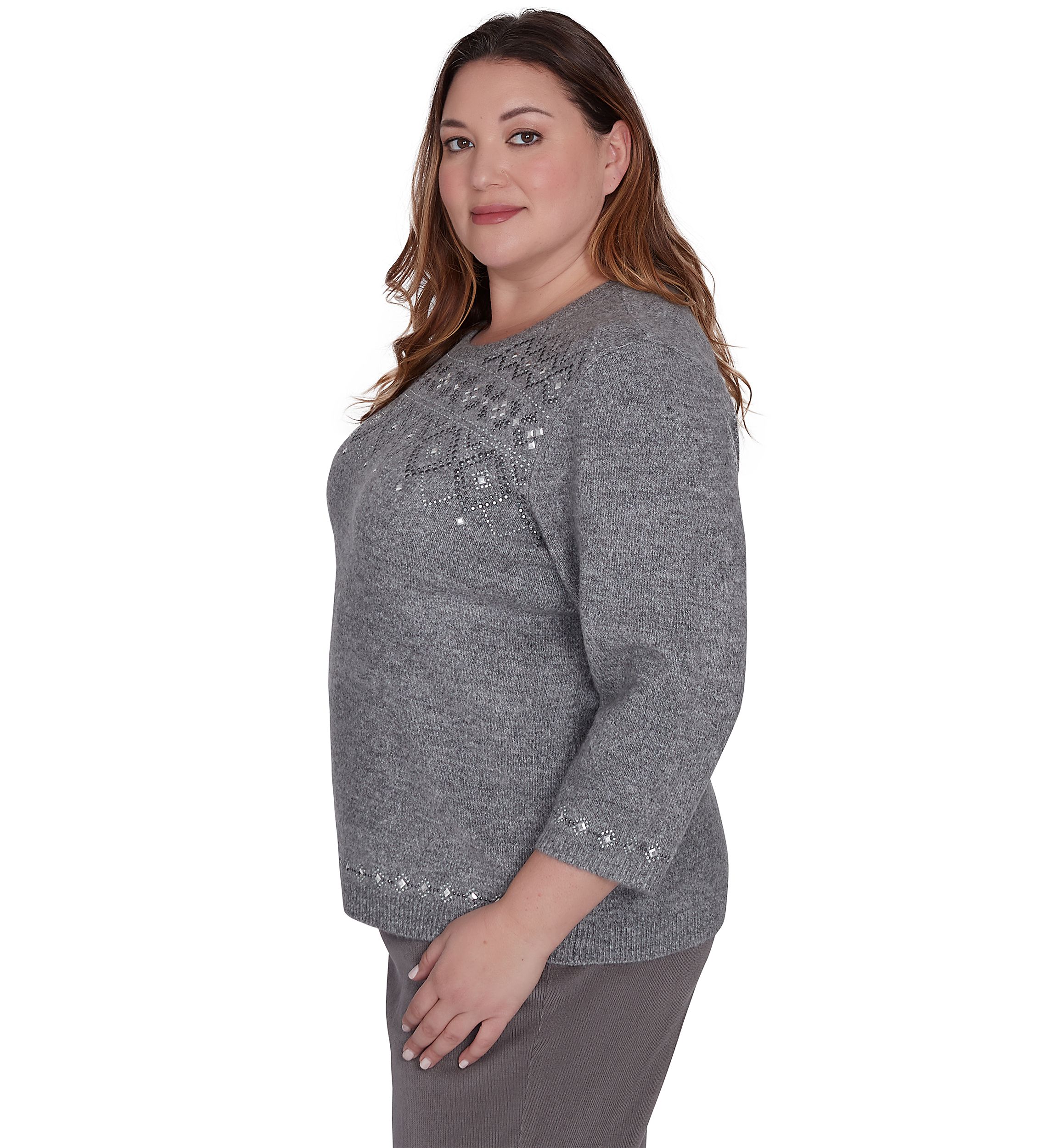 Plus Size Copenhagen Fairisle Heat Set