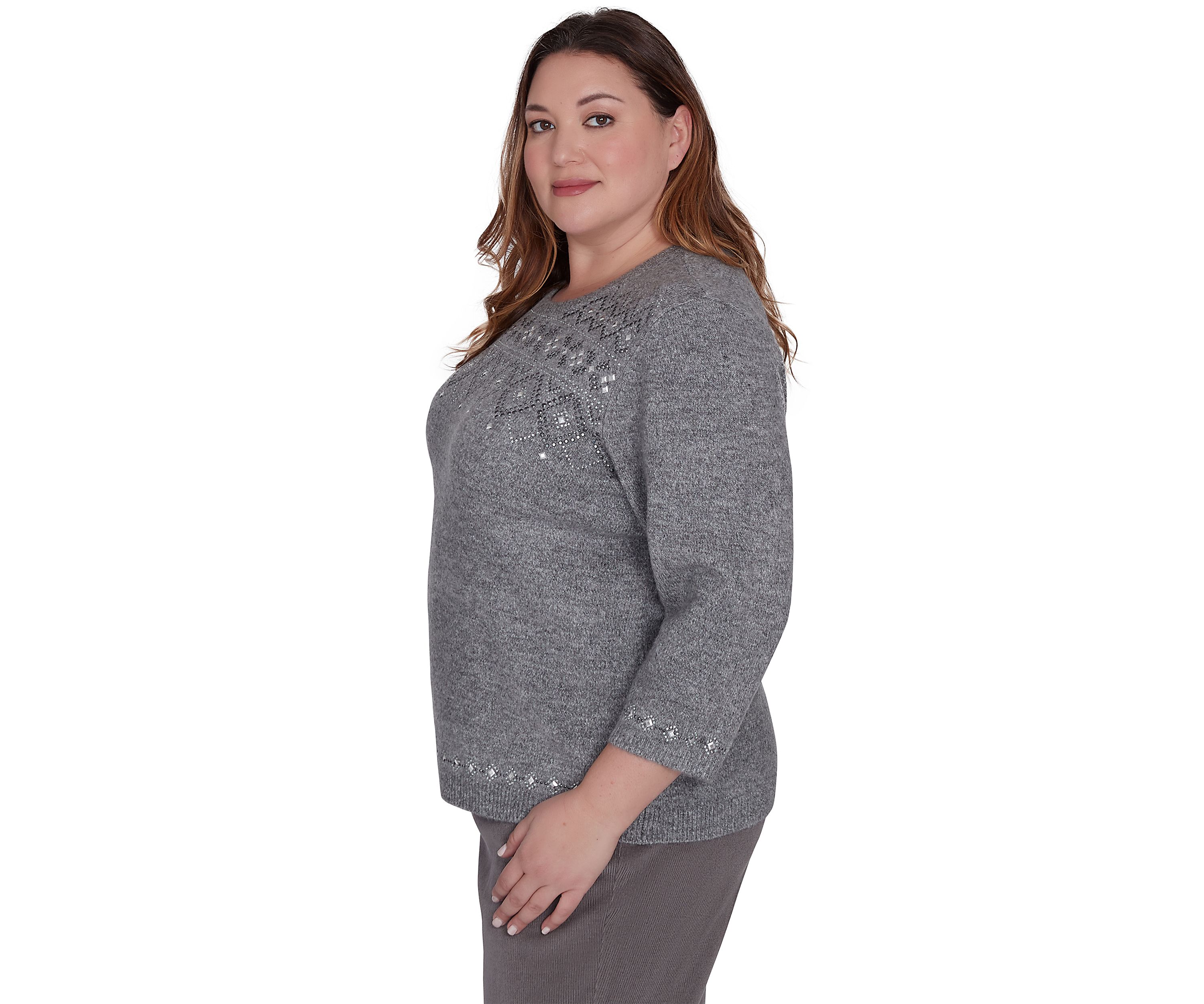 Plus Size Copenhagen Fairisle Heat Set