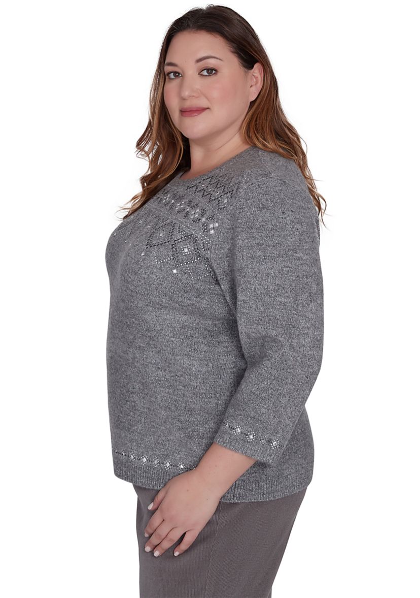 Plus Size Copenhagen Fairisle Heat Set