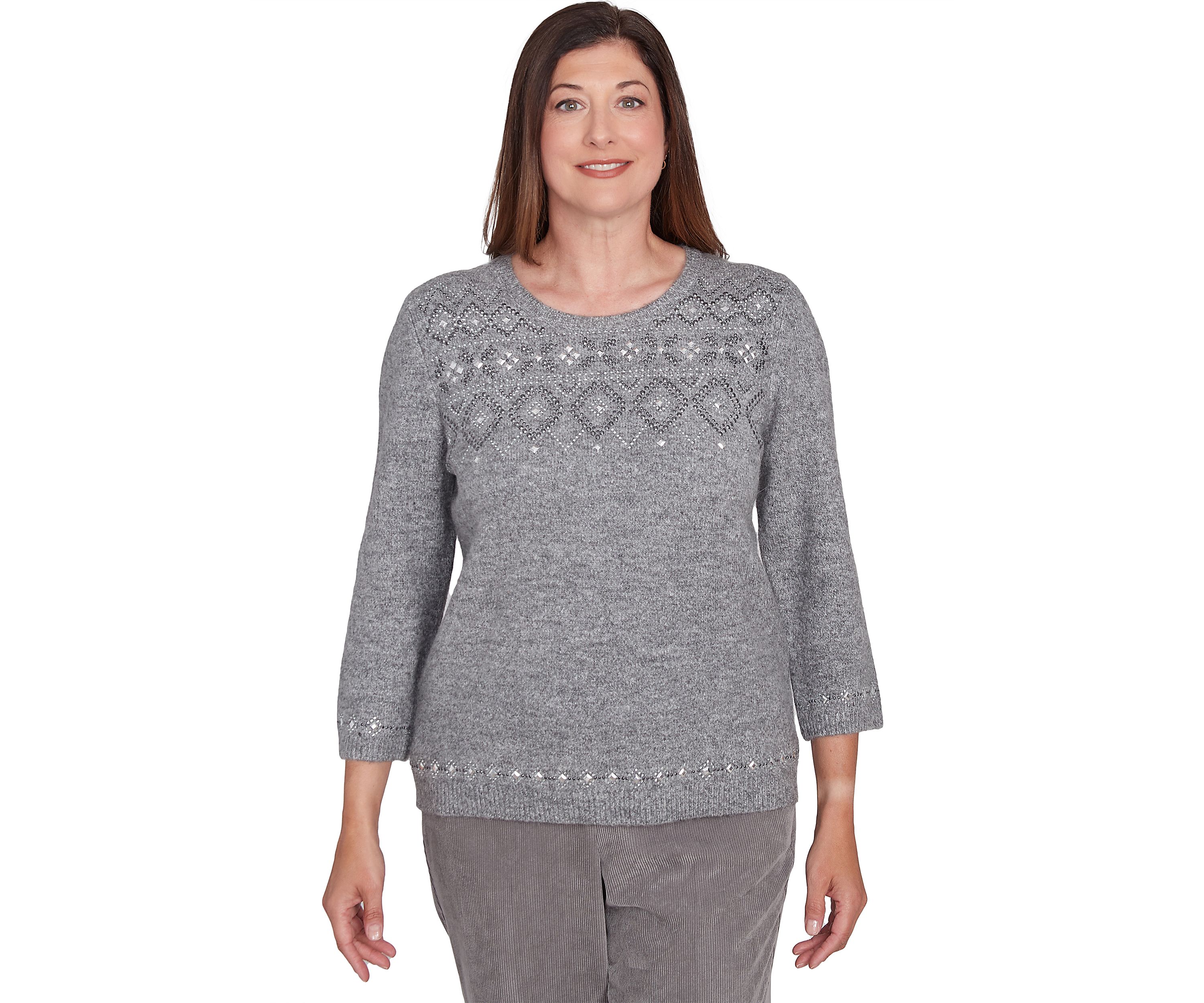 Petite Copenhagen Fairisle Heat Set Sweater
