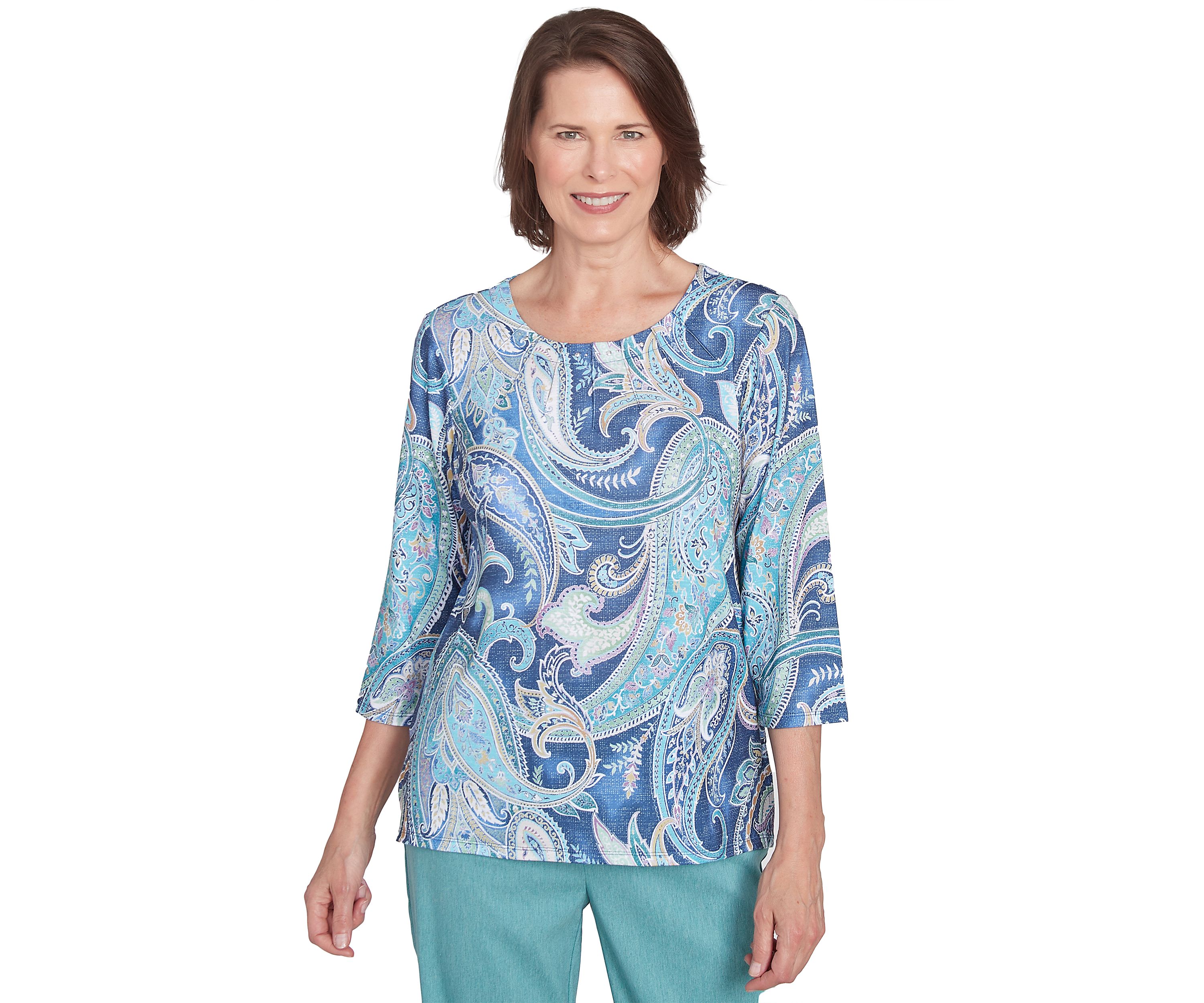 Womens Lake Victoria Paisley T-Shirt