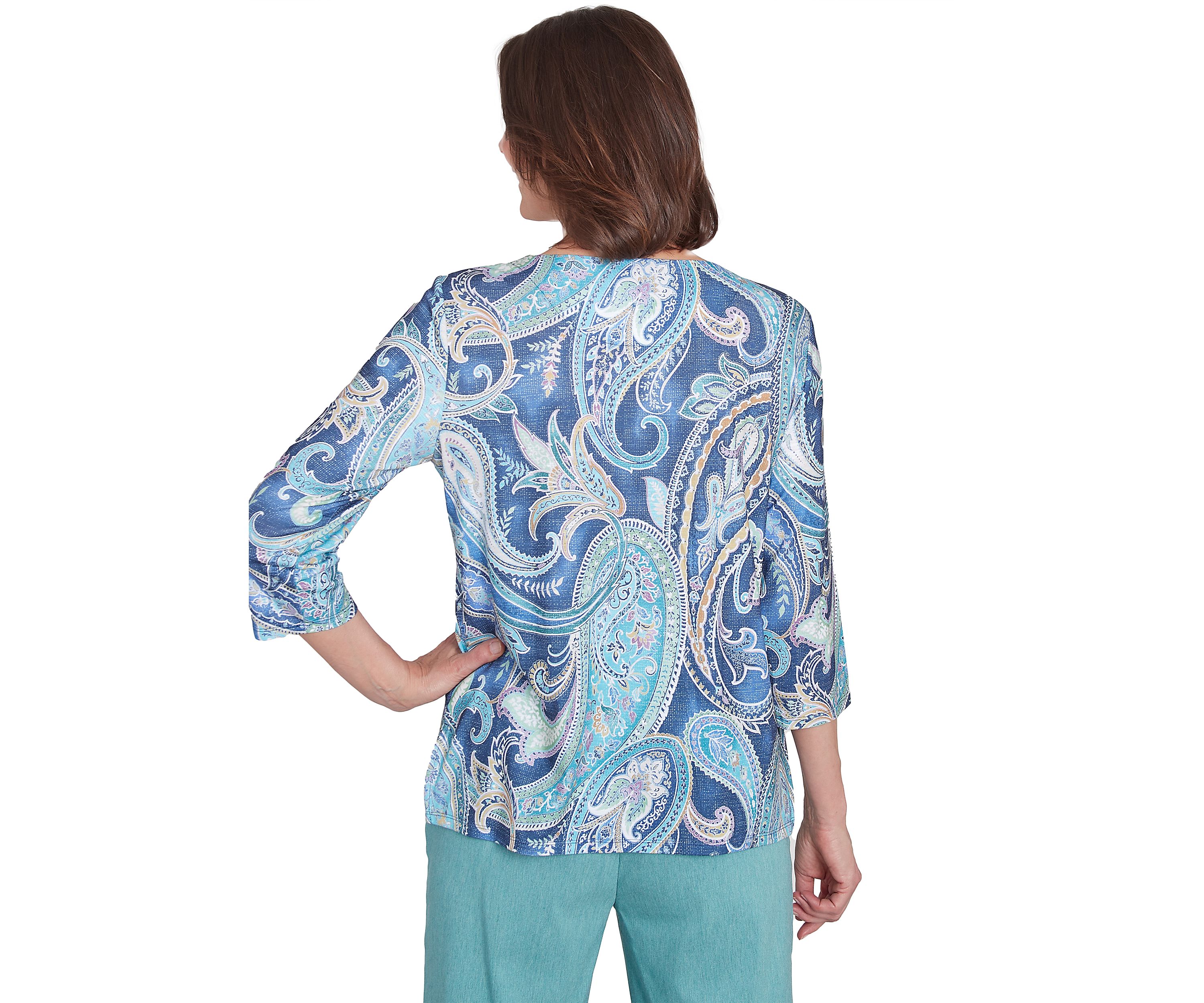 Womens Lake Victoria Paisley T-Shirt