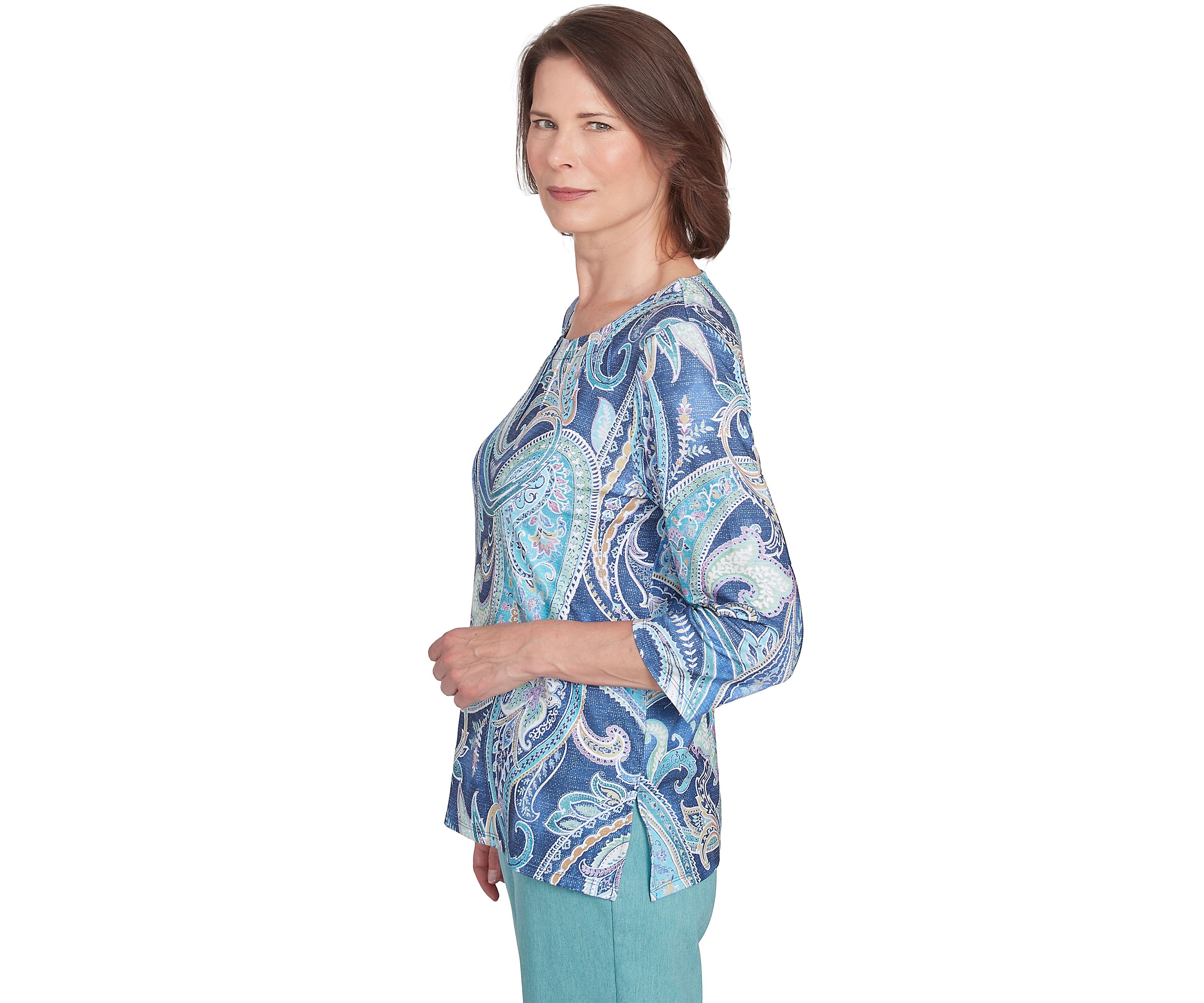 Womens Lake Victoria Paisley T-Shirt