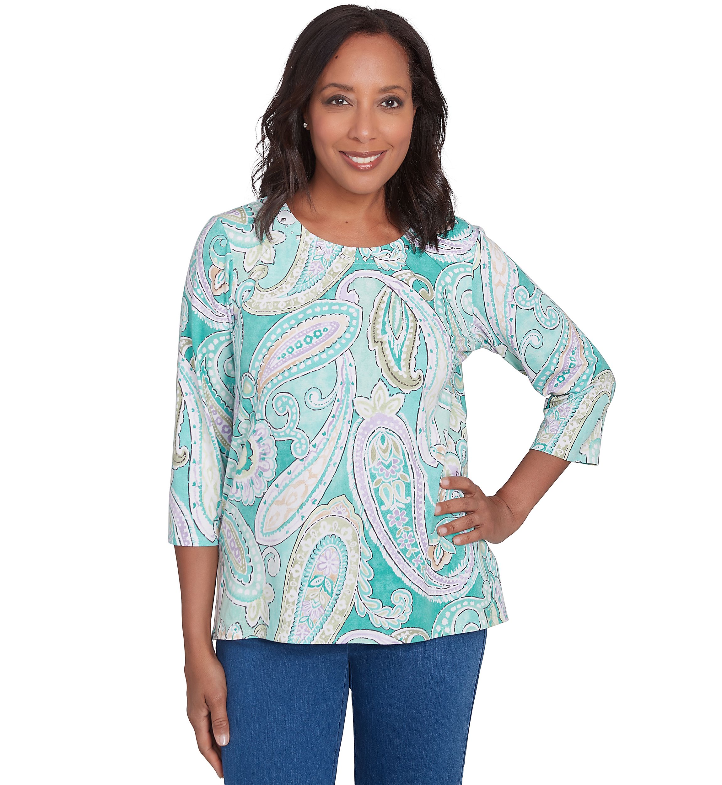 Womens Lake Victoria Paisley Top