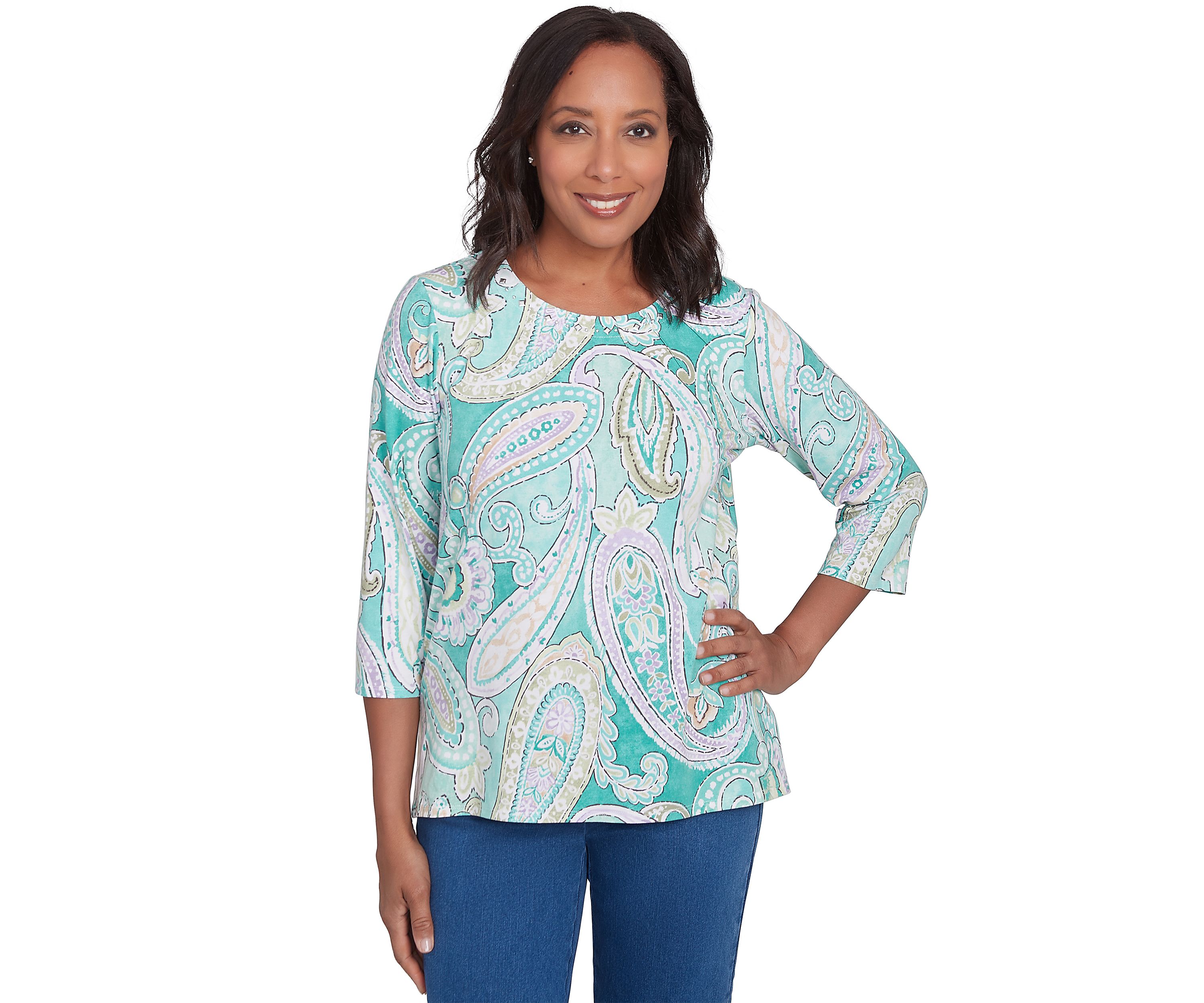 Womens Lake Victoria Paisley Top