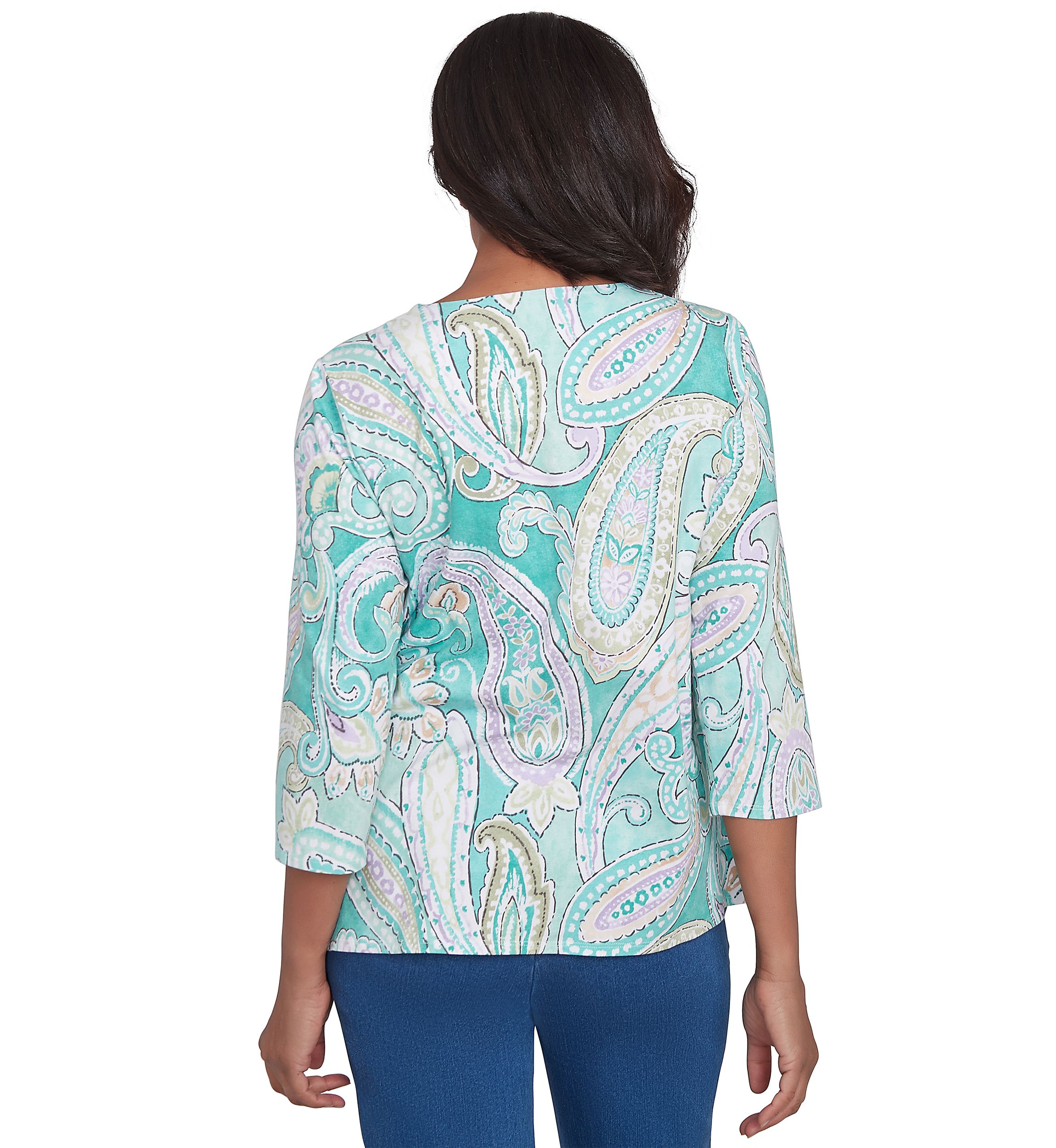 Womens Lake Victoria Paisley Top