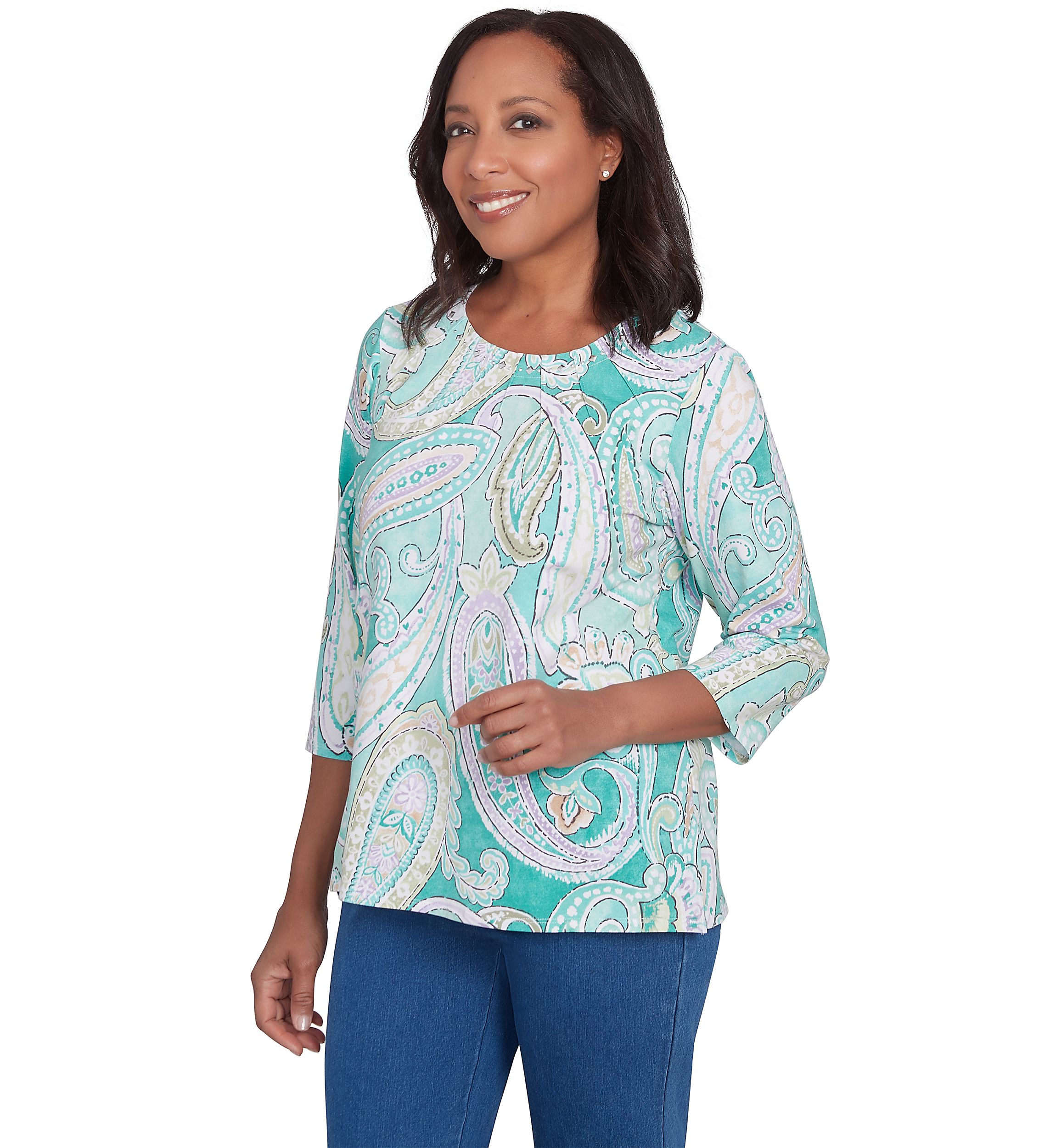 Womens Lake Victoria Paisley Top