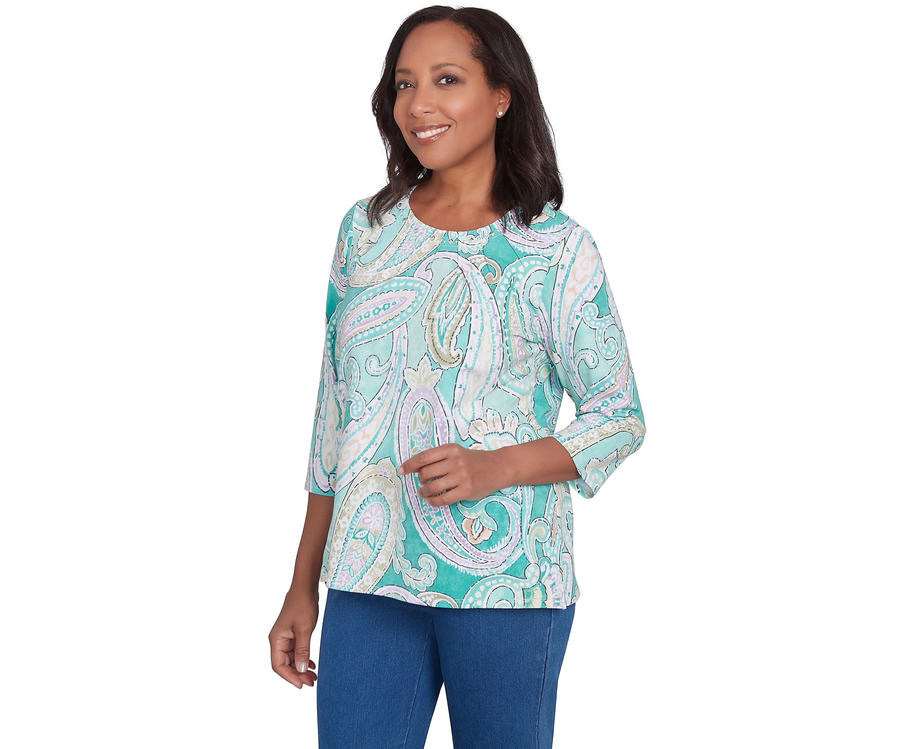 Womens Lake Victoria Paisley Top
