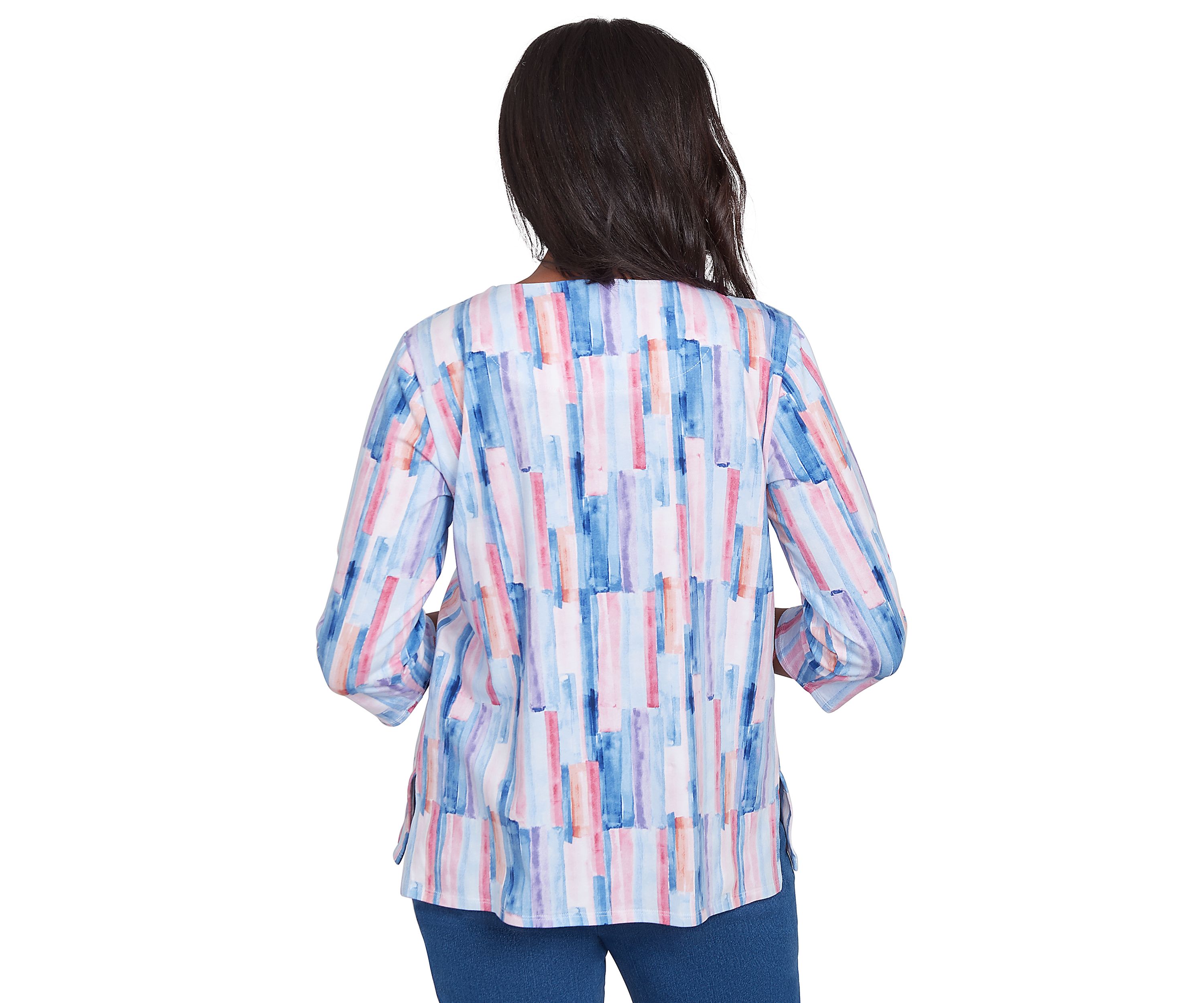 Womens Lake Victoria Brushstrokes Top