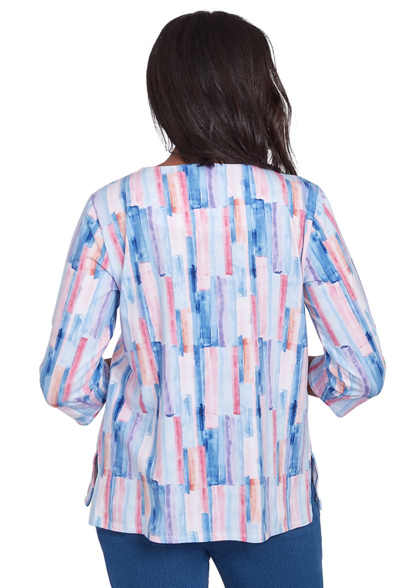 Womens Lake Victoria Brushstrokes Top