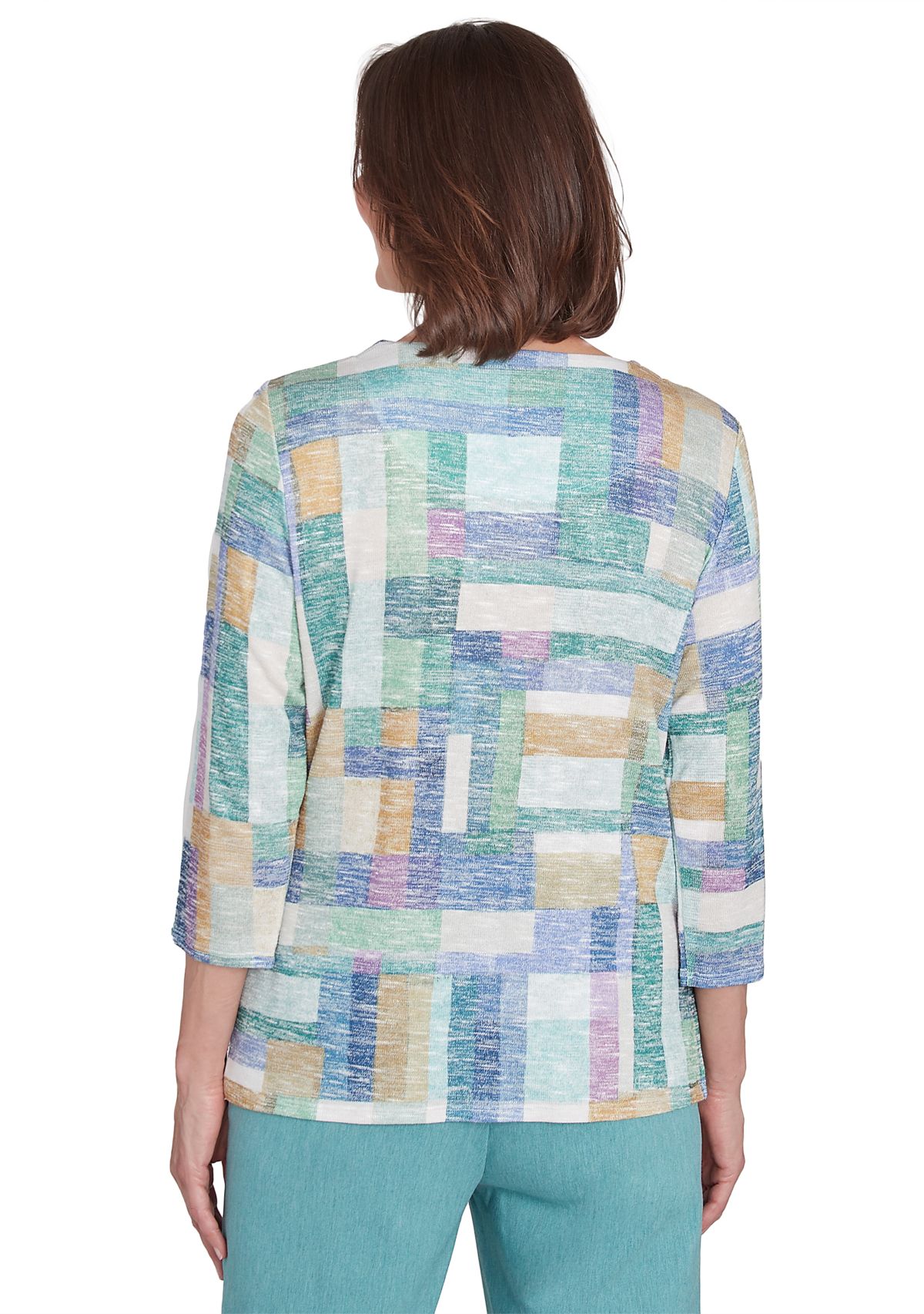 Petite Lake Victoria Color Block T-Shirt