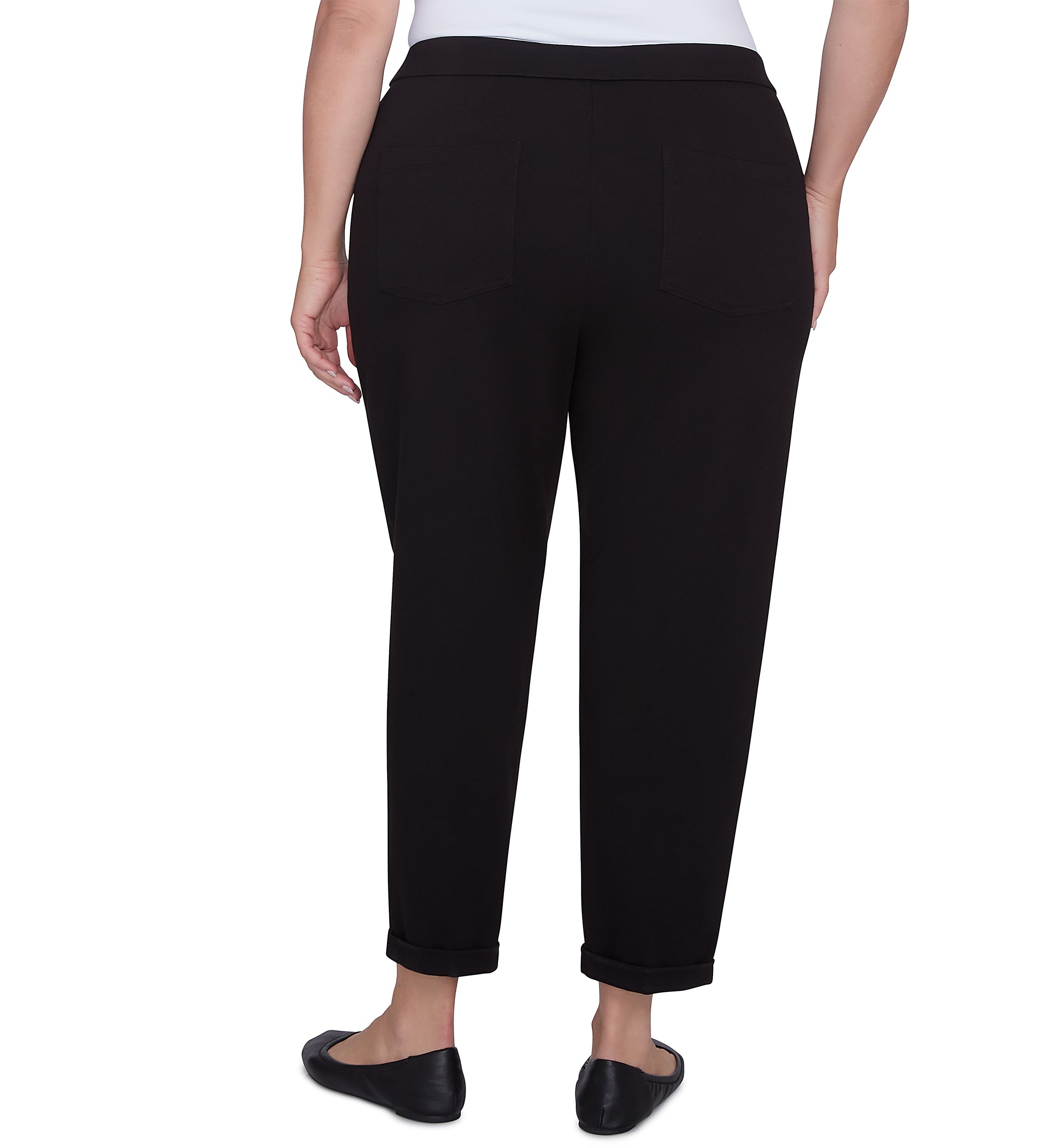 Plus Size Romancing the Stone Cuffed Ankle Pants