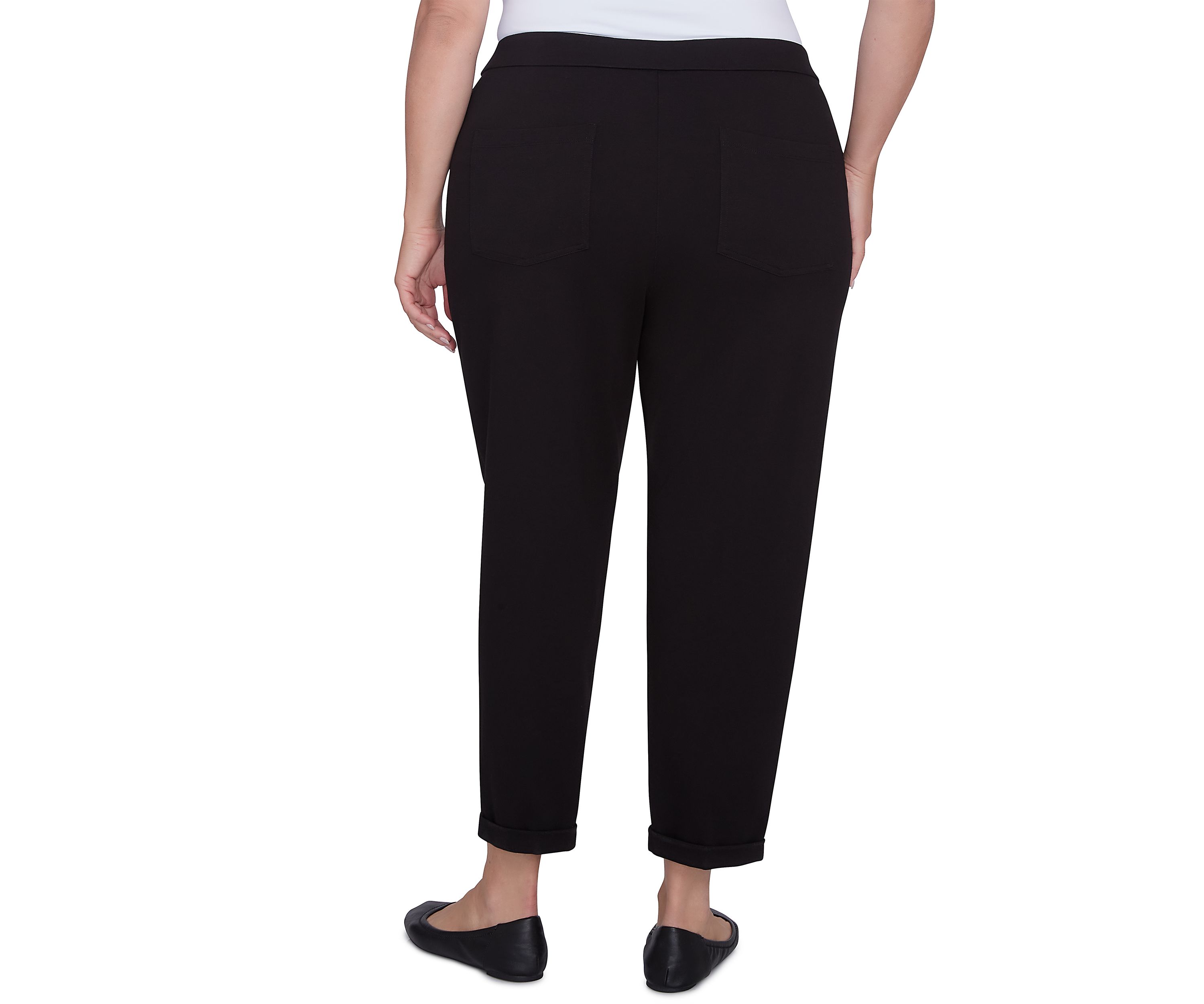 Plus Size Romancing the Stone Cuffed Ankle Pants