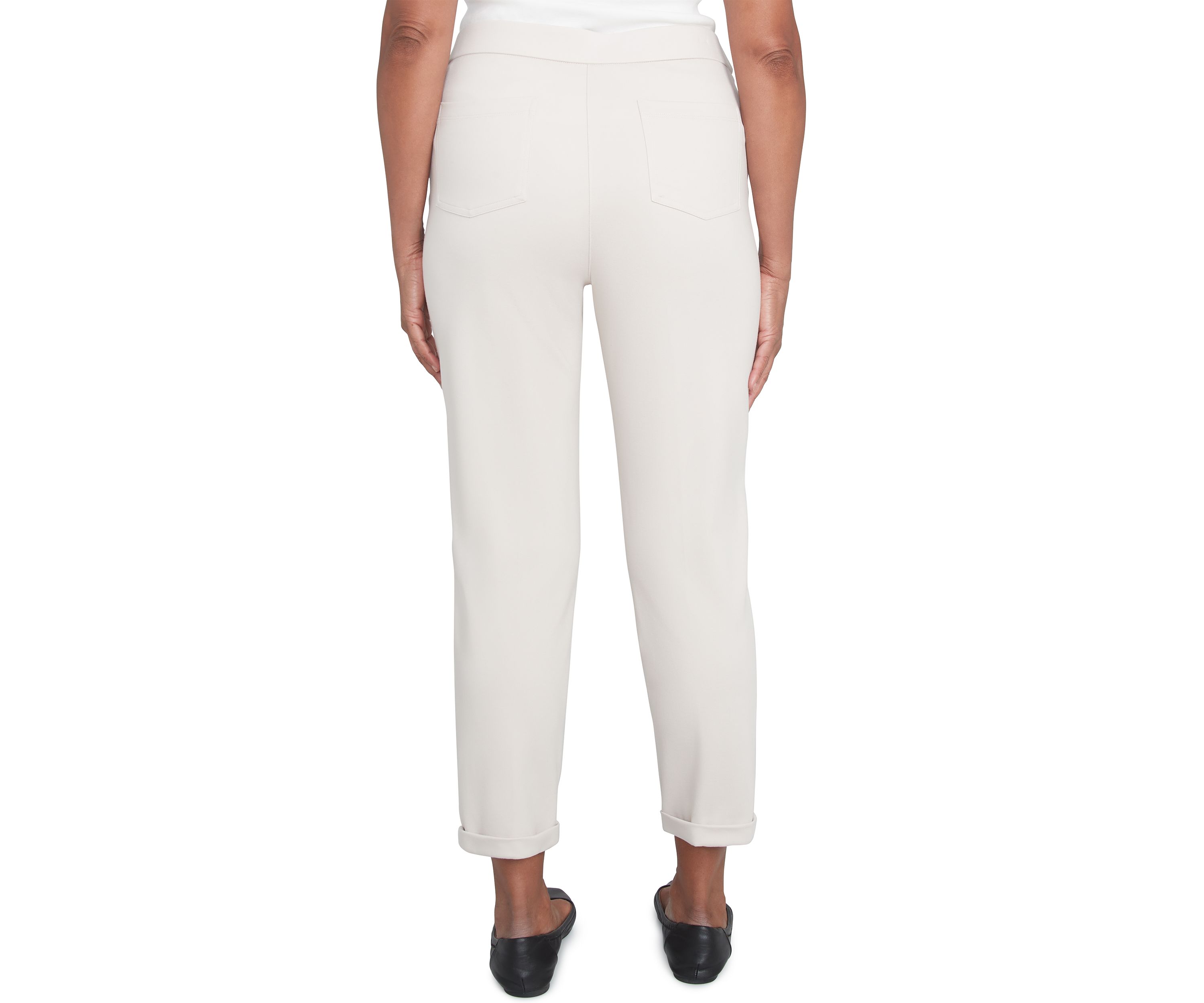 Petite Romancing the Stone Cuffed Ankle Pants