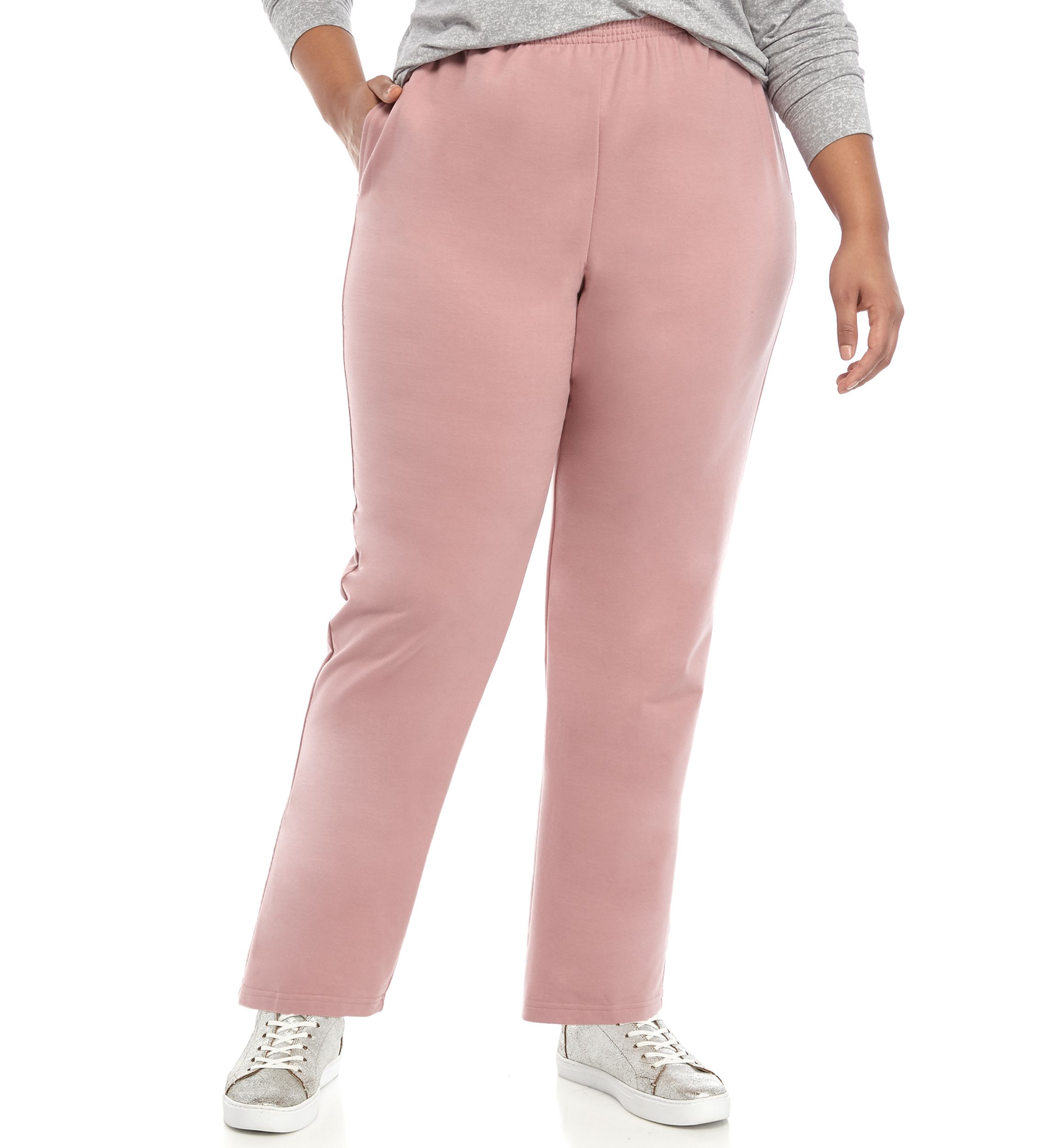 Plus Size All About Ease French Terry Short Pants