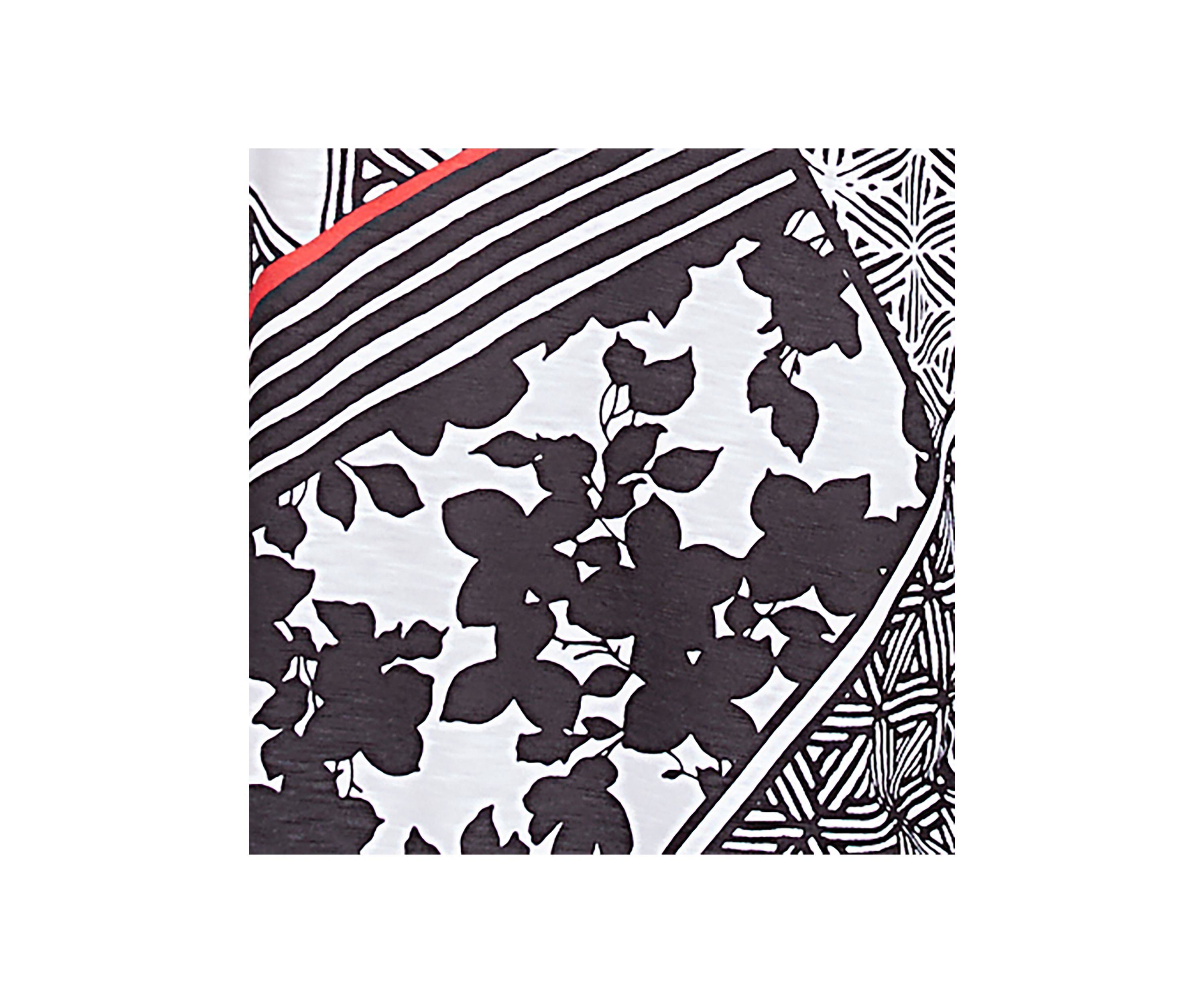 Womens Wild At Heart Geo Patchwork Top