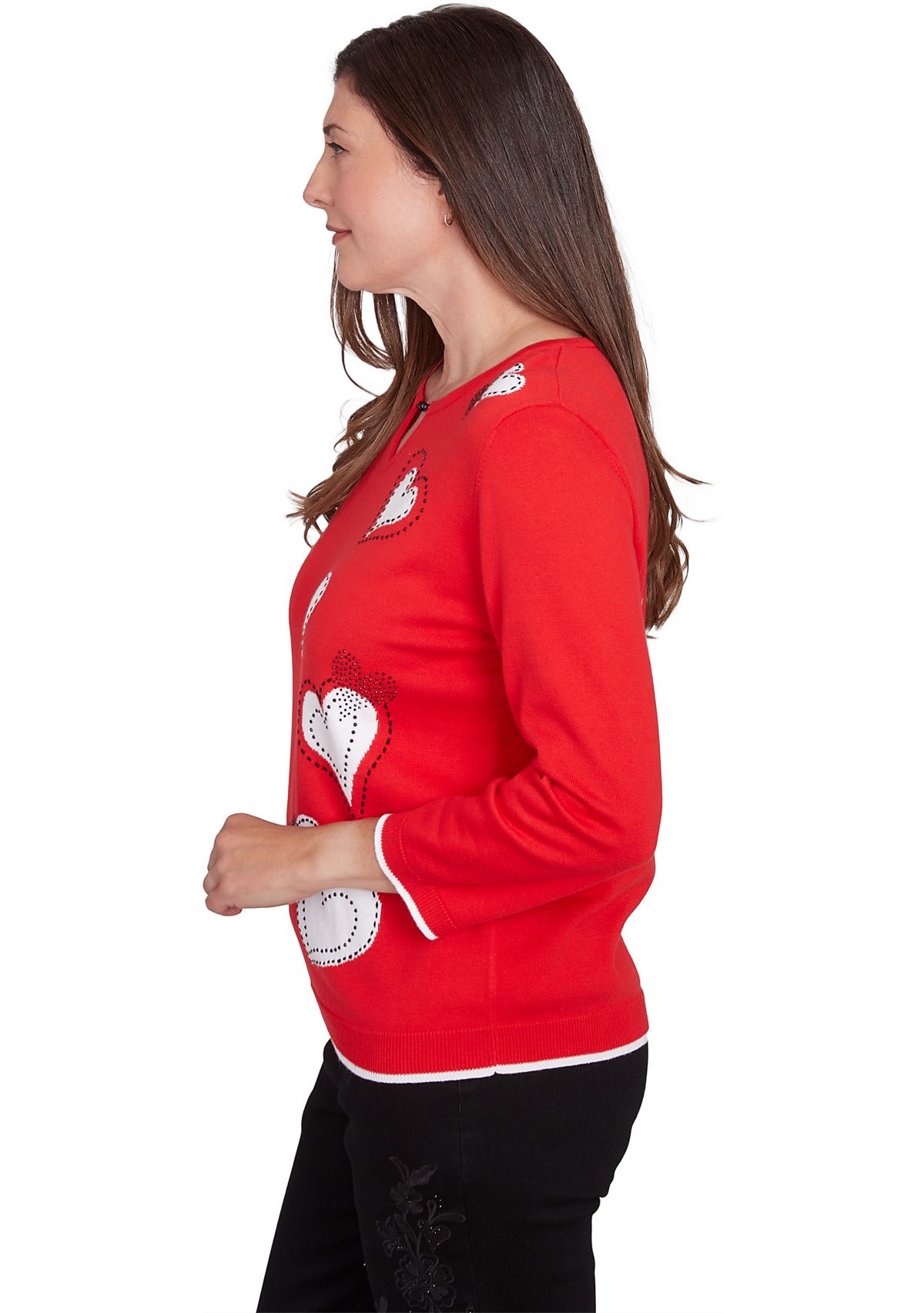 Womens Wild At Heart Sweater