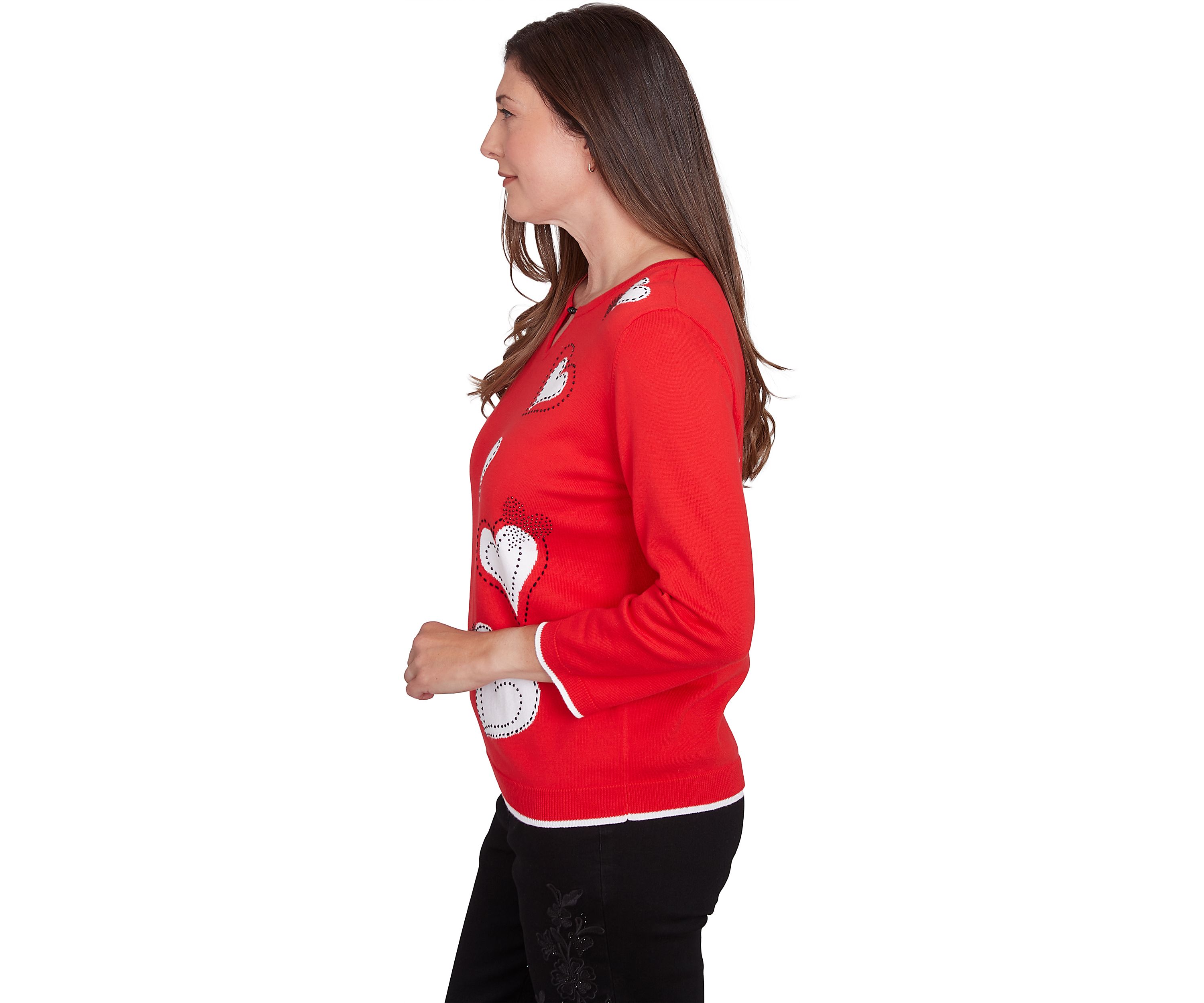 Womens Wild At Heart Sweater