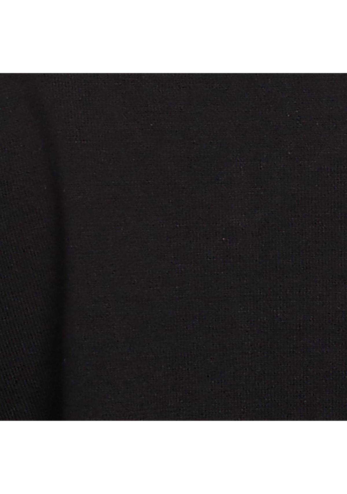 Womens Wild at Heart Solid Top with Heart Woven Trim