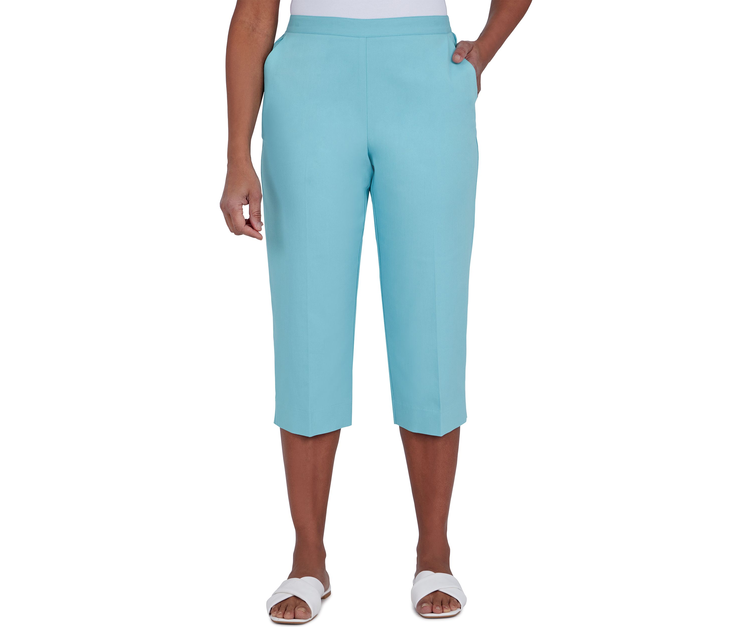 Womens Isle of Capri Pull On Capris 