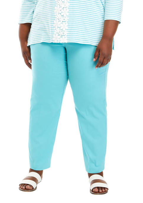 Alfred Dunner Plus Size Classic Fit Pants