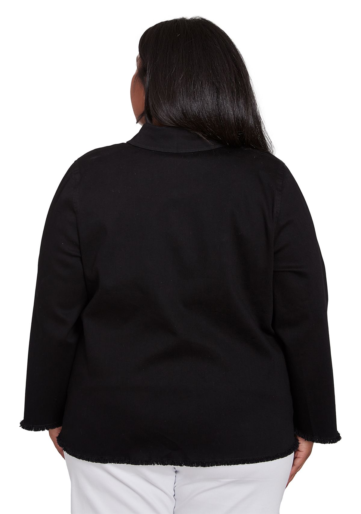 Plus Size Denim Jacket 