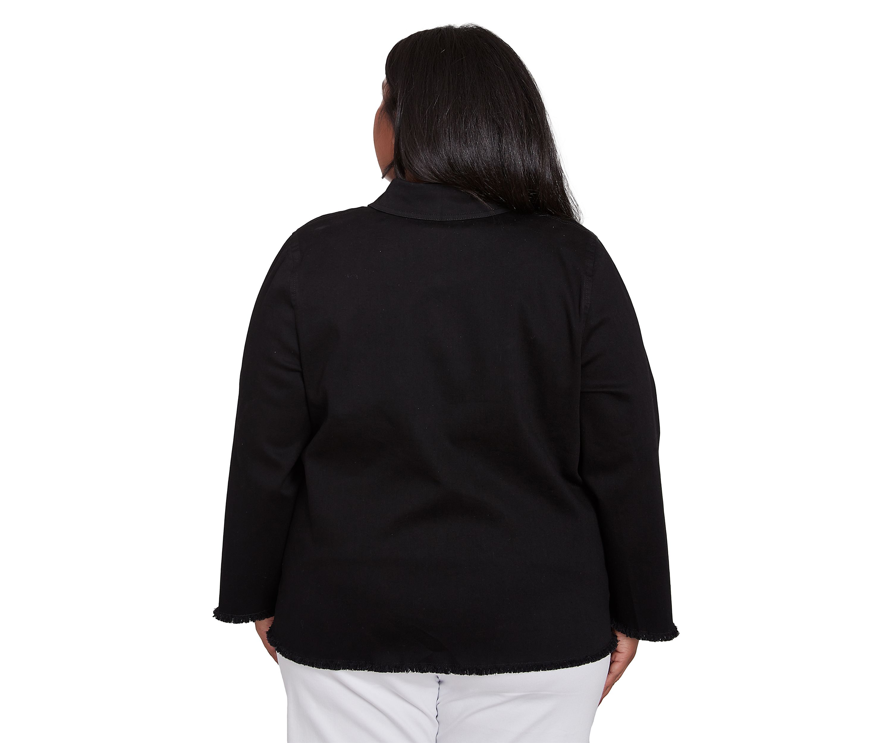 Plus Size Denim Jacket 