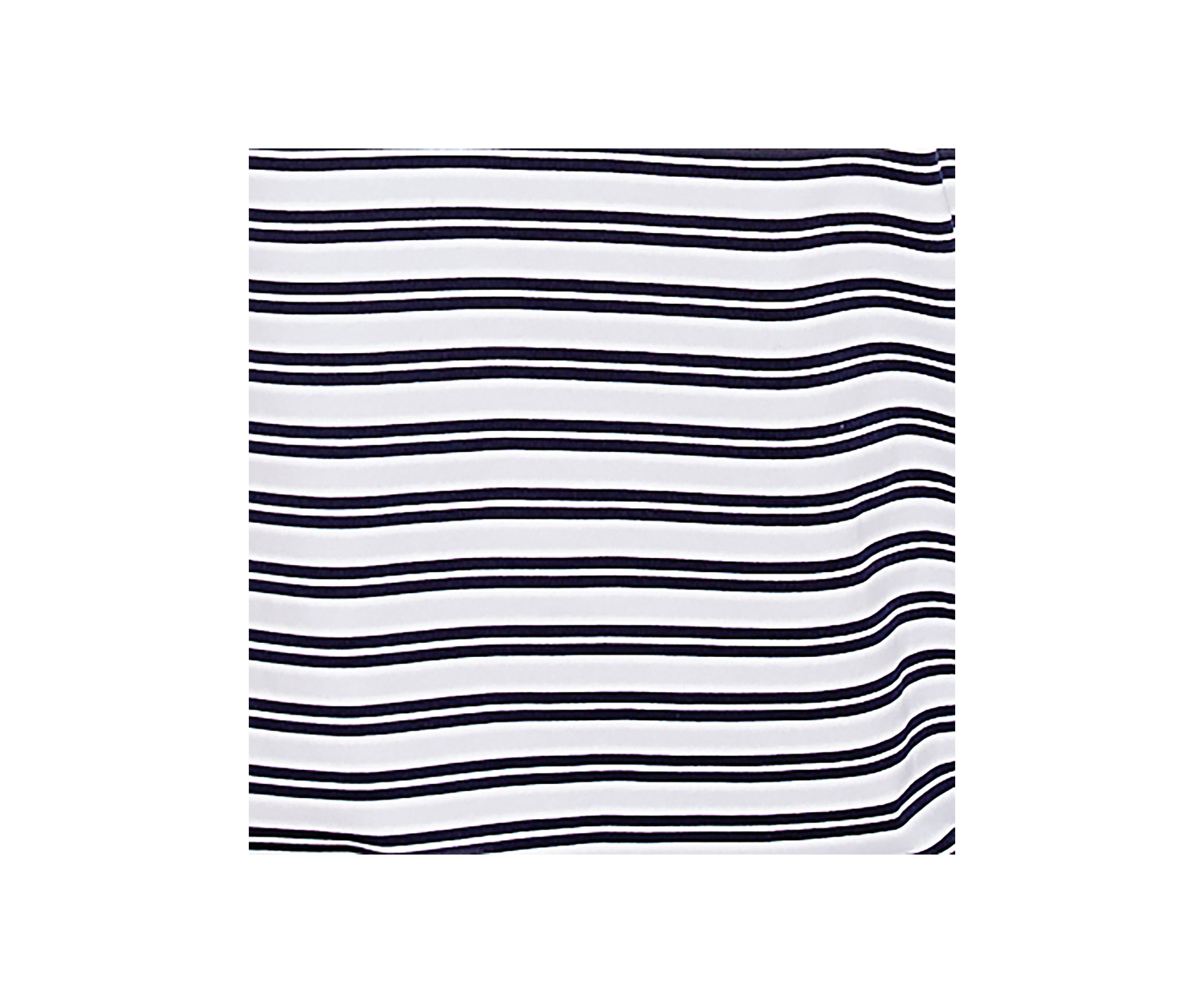 Womens Block Island Stripe Embroidered Yoke Top