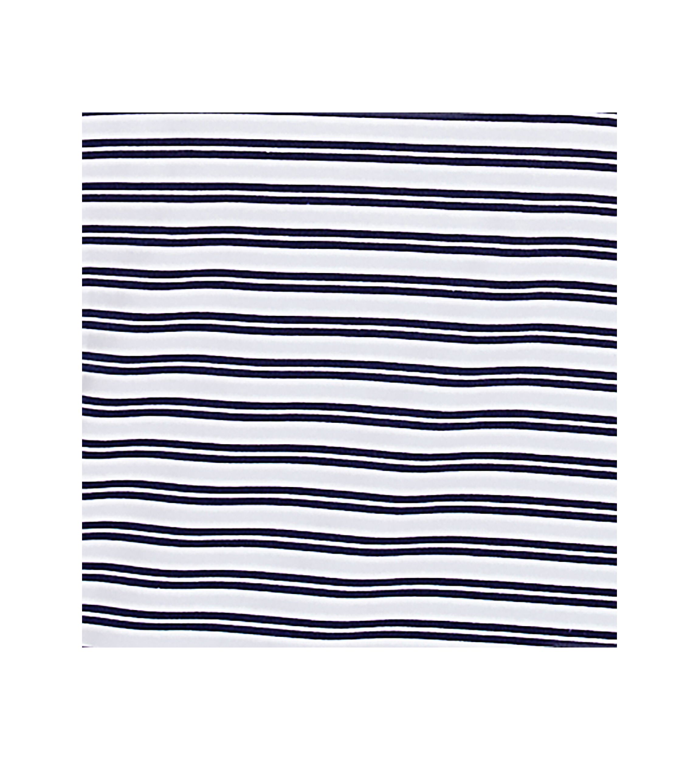 Plus Size Block Island Stripe with Embroidered Yoke Top