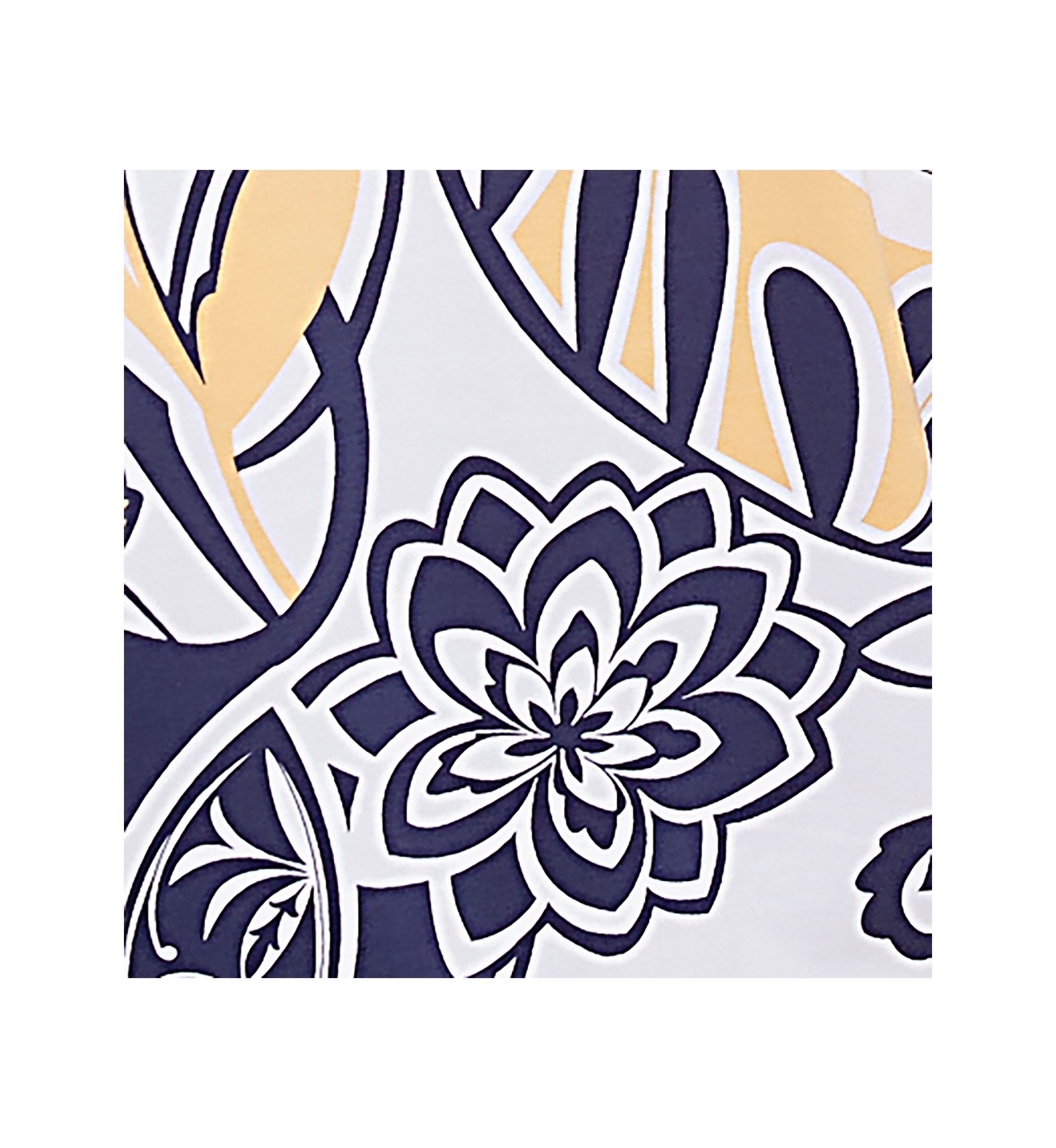 Petite Block Island Drama Paisley Top