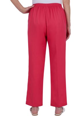 Alfred Dunner Women's Happy Hour Proportion Medium Pants | belk