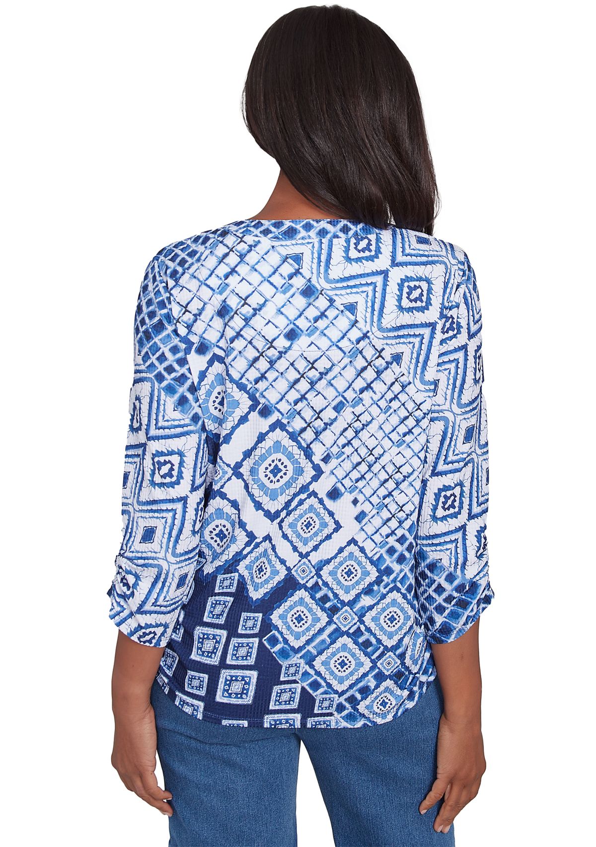 Petite Free Spirit Ikat Patch